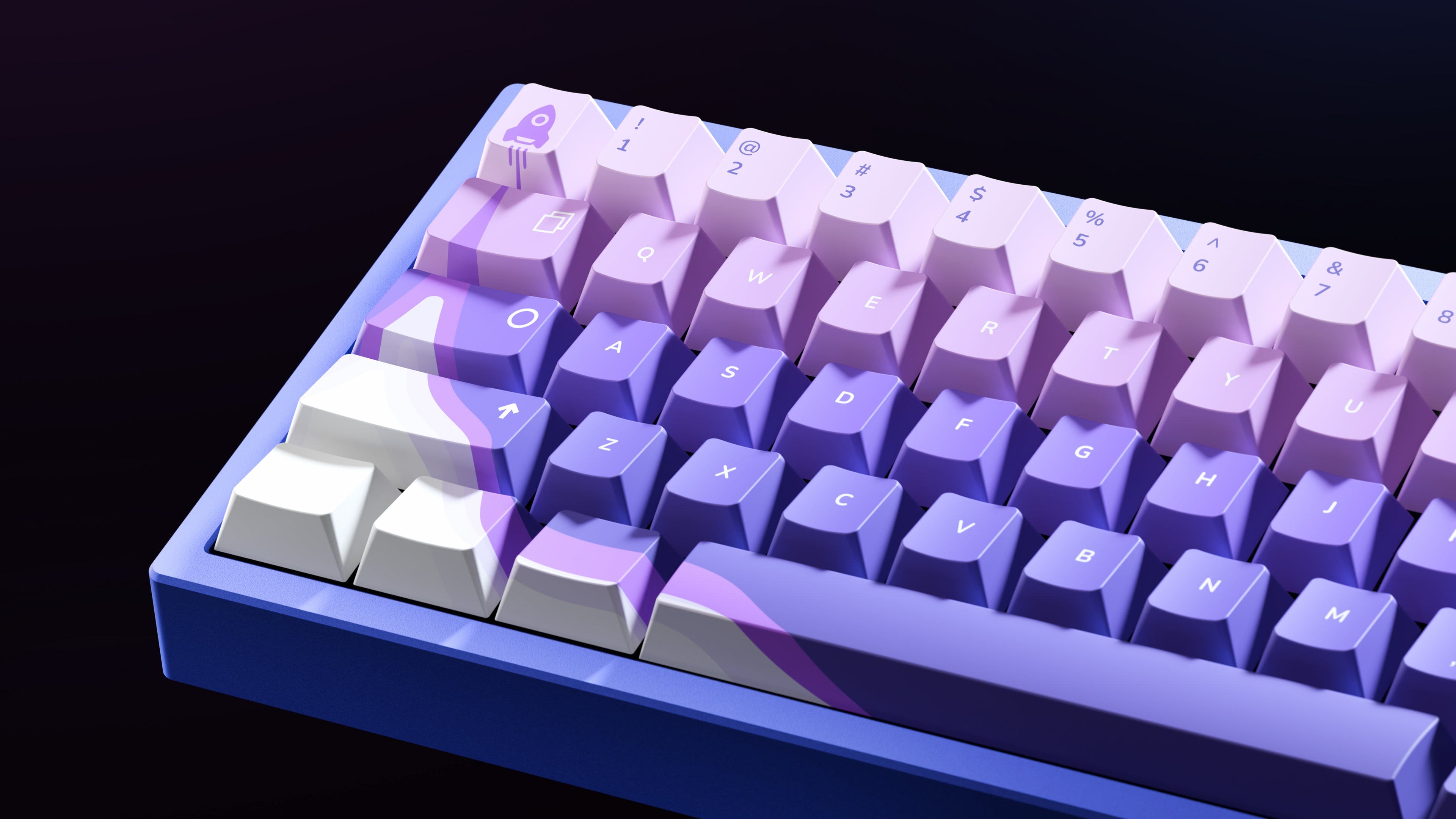 QwertyKey x Meletrix Zoom65 V3 Liftoff, klawiatura aluminiowa custom, Bluetooth, bezprzewodowa, QMK/VIA, pełne RGB