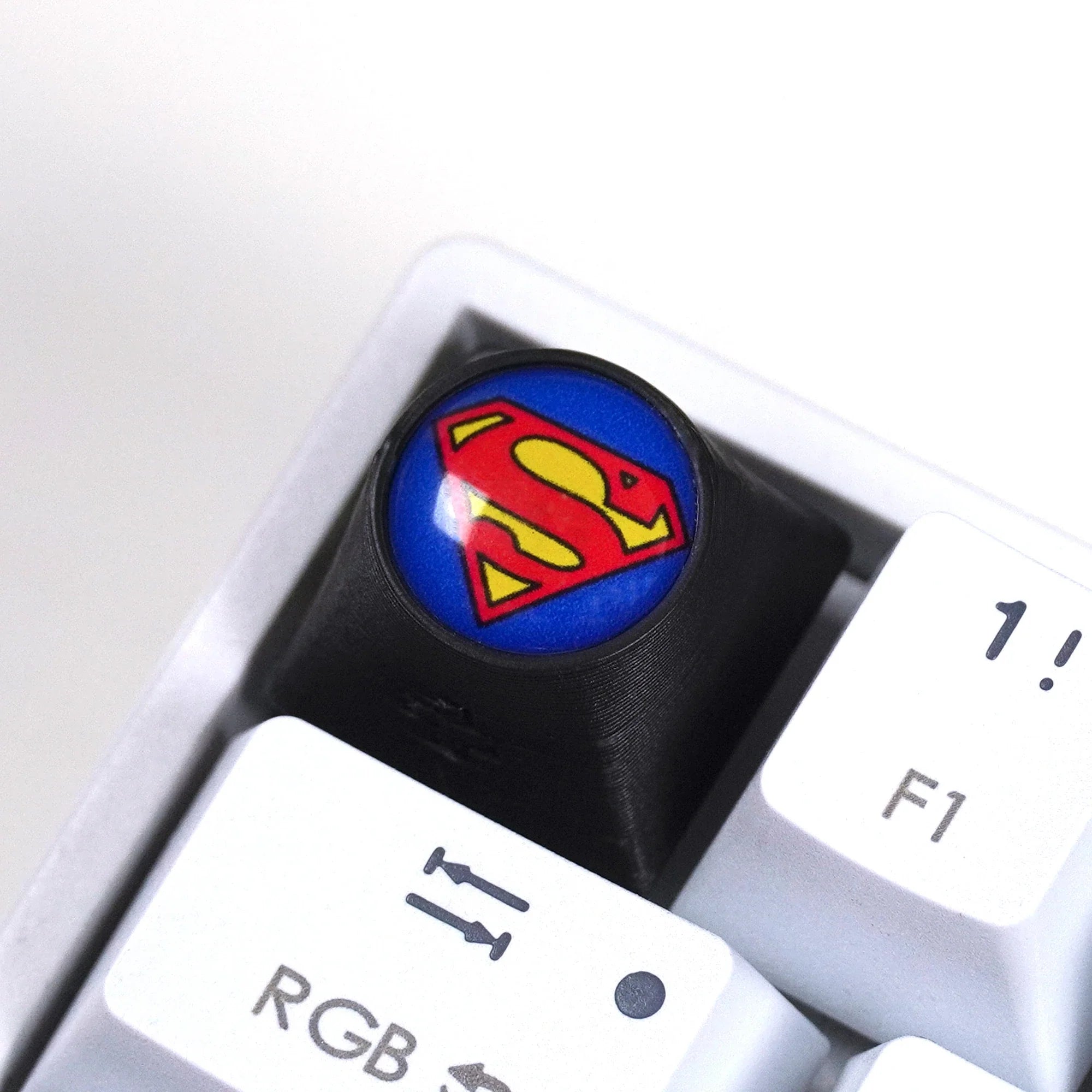 Keycap artisan Man of Steel SuperHero