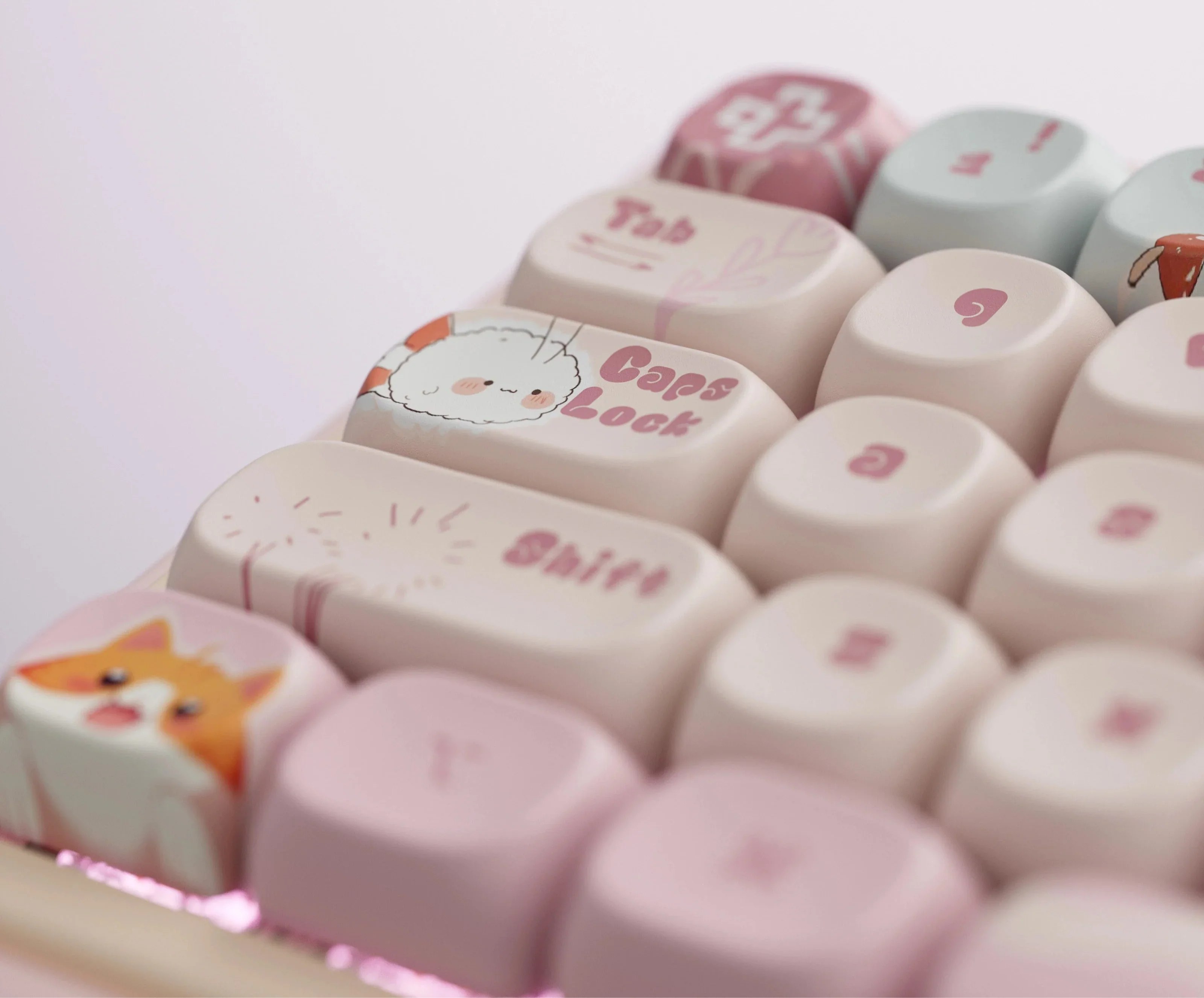 QwertyKey65 Pro Bliss - bezprzewodowa klawiatura mechaniczna gamingowa, Hotswap, RGB, VIA