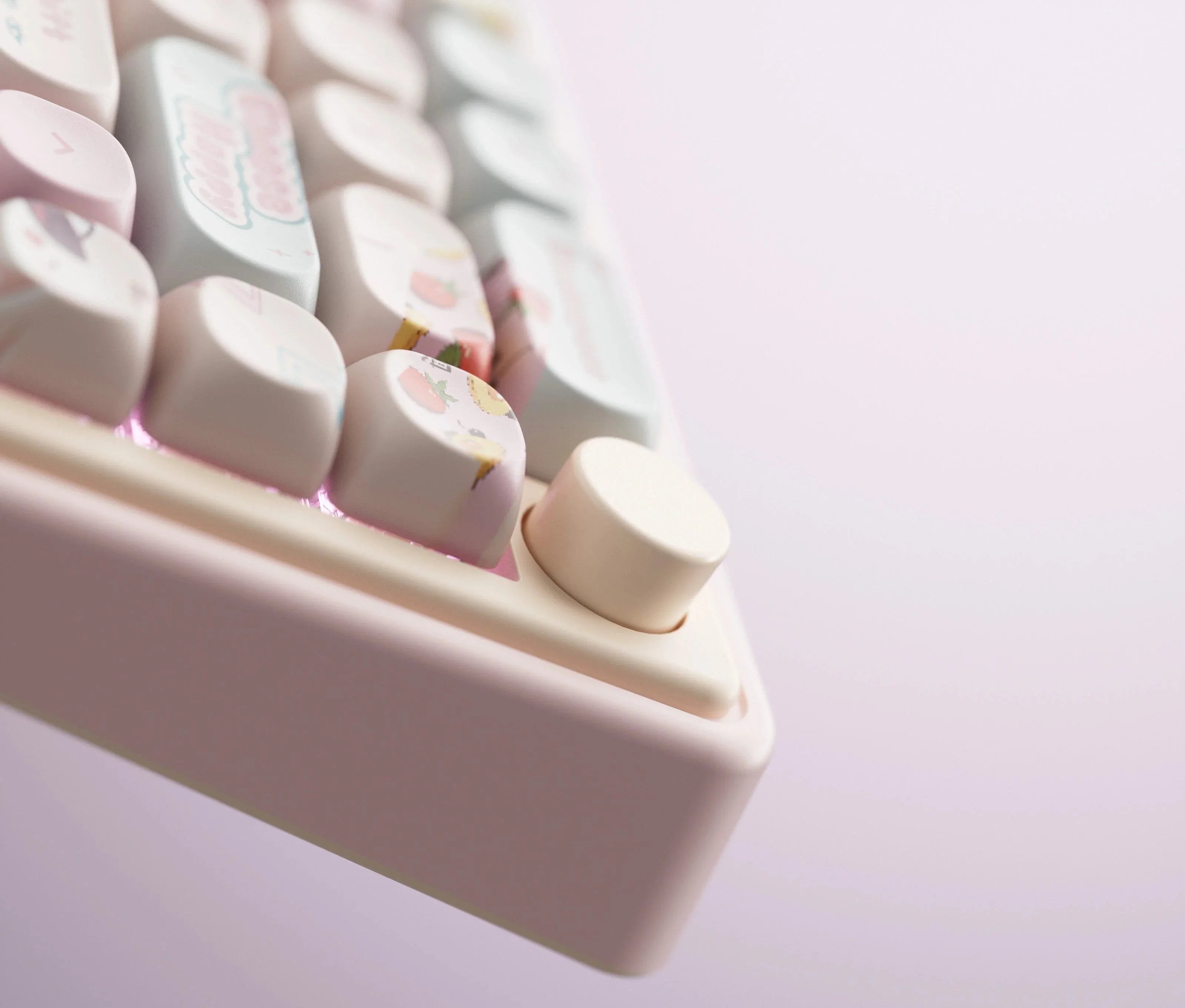 QwertyKey65 Pro Bliss - bezprzewodowa klawiatura mechaniczna gamingowa, Hotswap, RGB, VIA