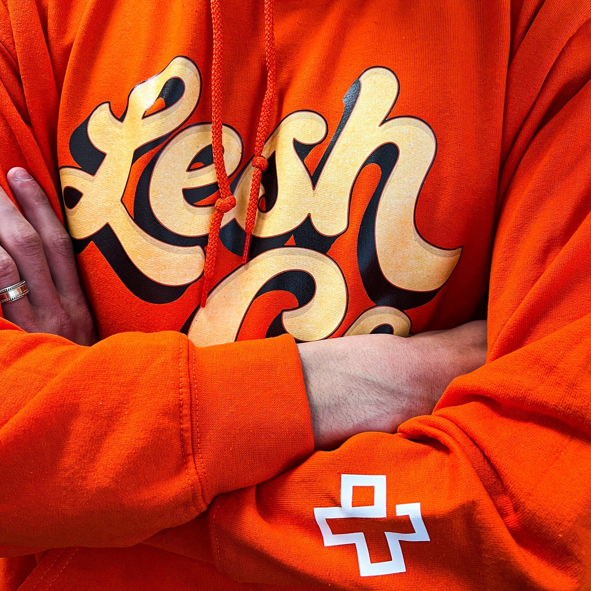 Hanorac Lesh Go Portocaliu - QwertyKey