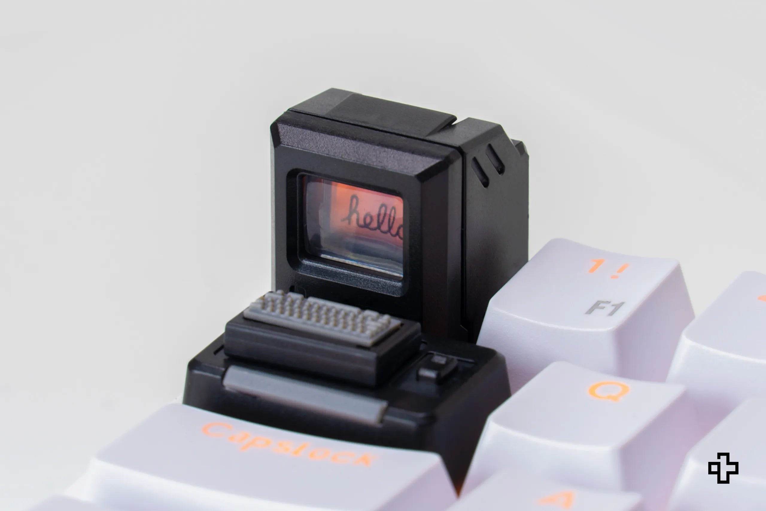 Keycap artisan Calculator Vintage czarny