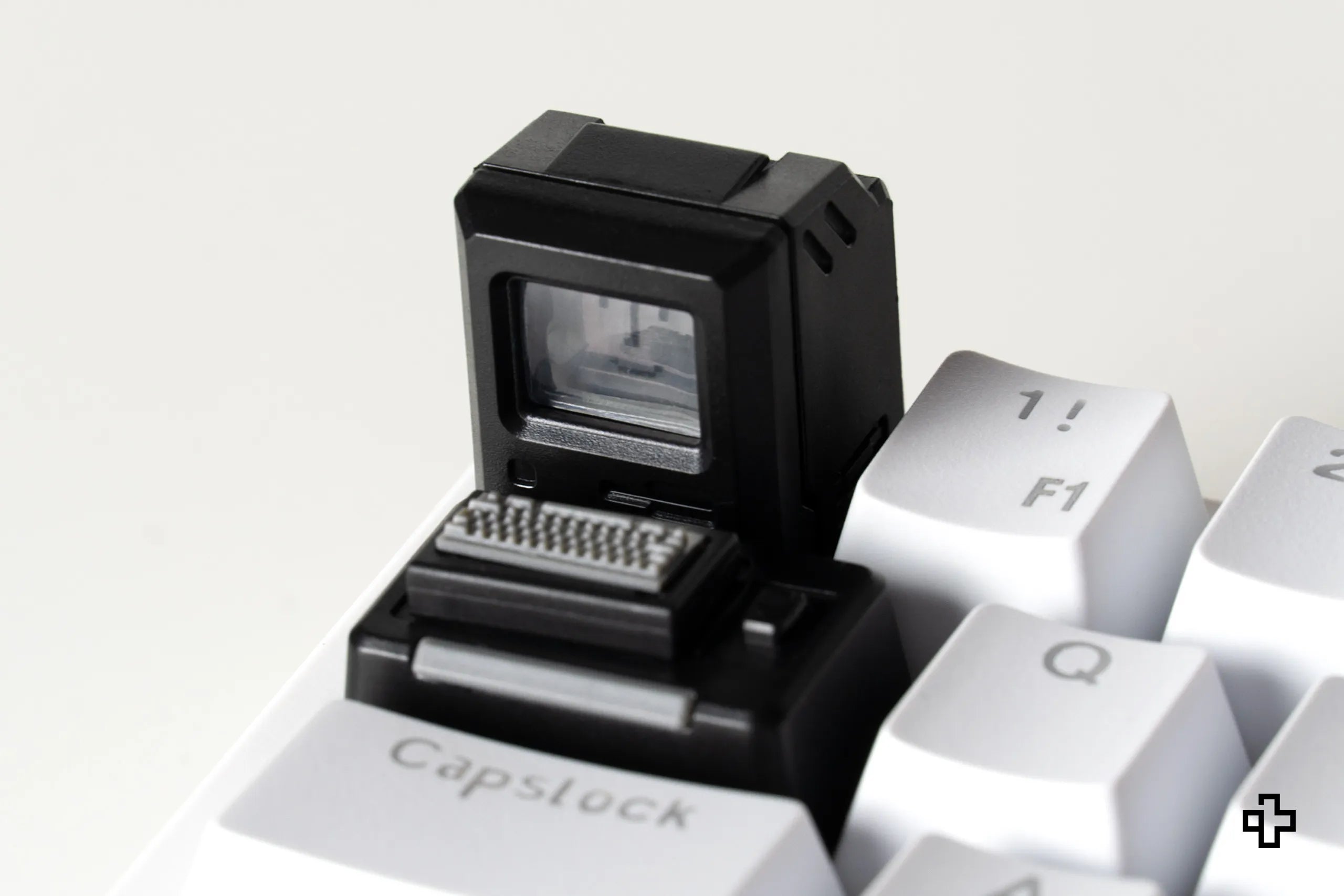 Keycap artisan Calculator Vintage czarny