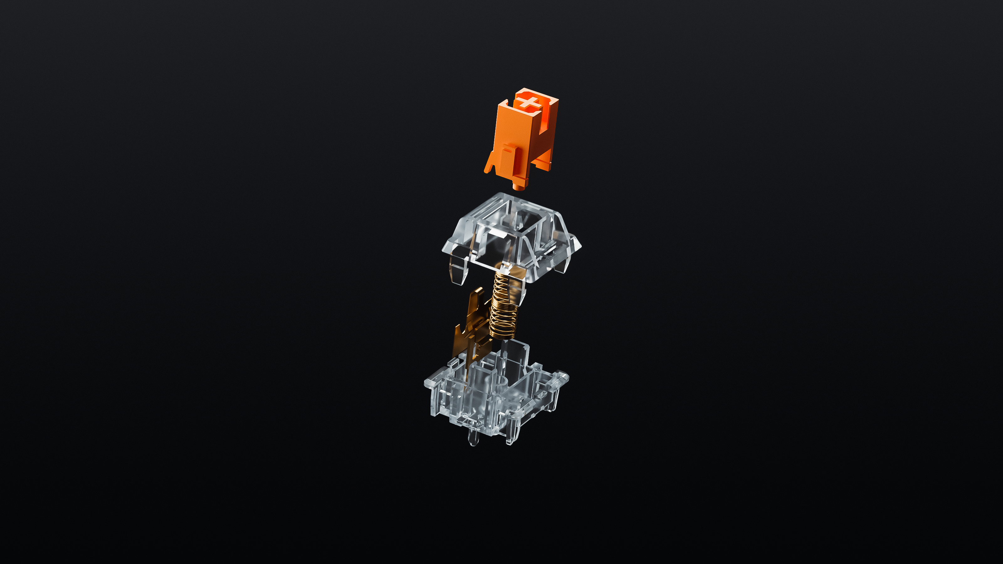 QwertyKey100 Apex - bezprzewodowa klawiatura mechaniczna gamingowa, Hotswap, RGB, gasket mount, z ekranem