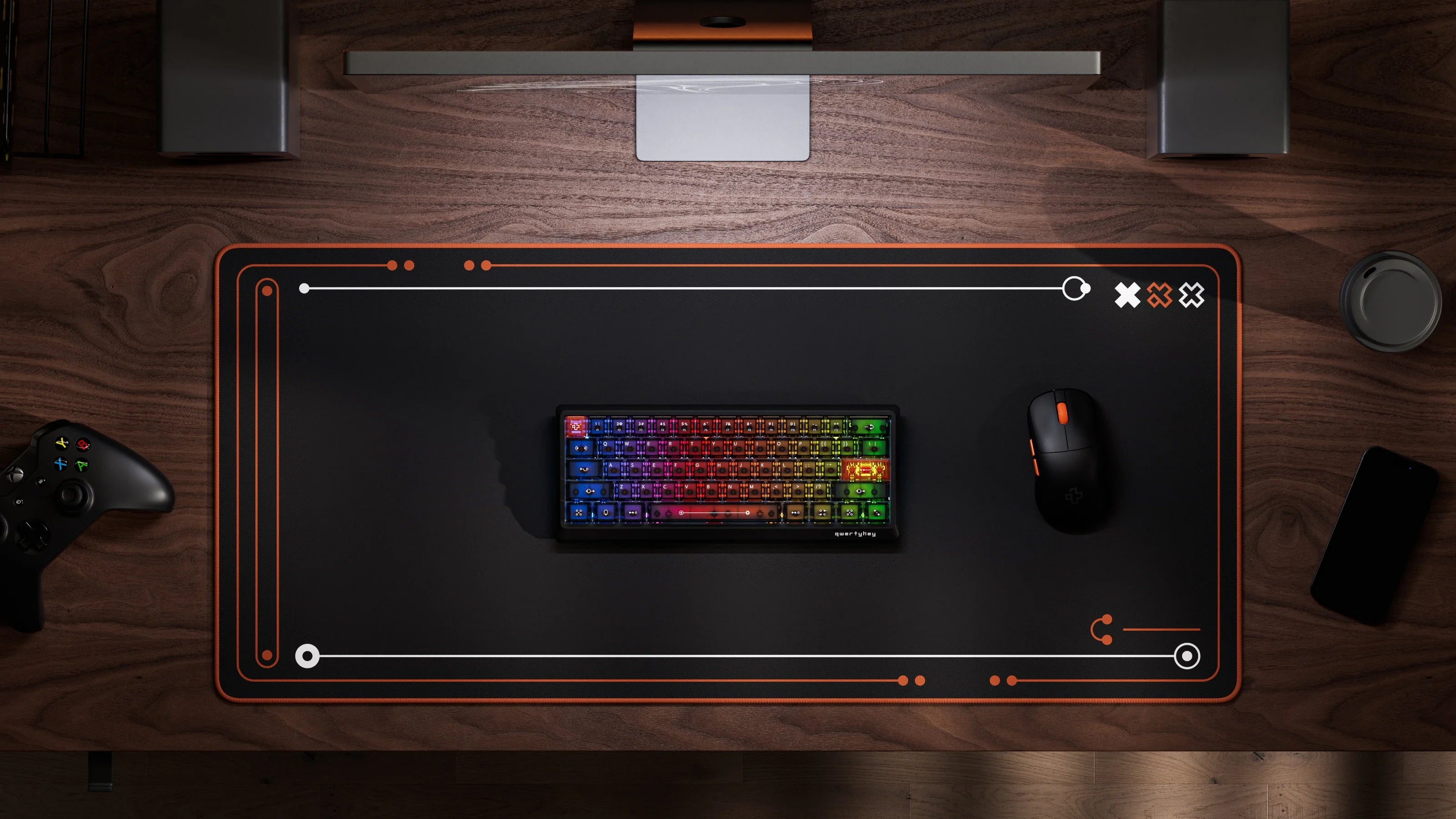 QK61 HE Phantom Czarna – Klawiatura Gamingowa Hall Effect z Rapid Trigger, RGB, Magnetycznymi Przełącznikami i Snap Tap