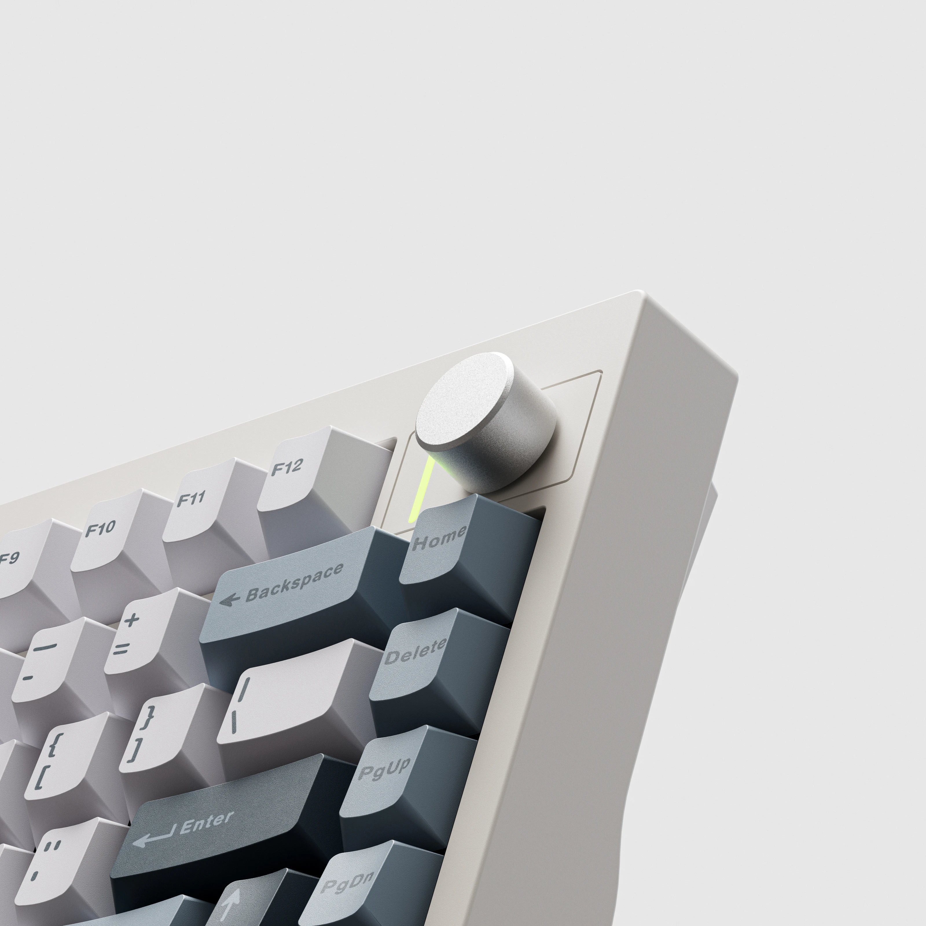 QwertyKey75 Pro V2 biała Web Software - bezprzewodowa klawiatura mechaniczna gamingowa, Hotswap, RGB, gasket mount