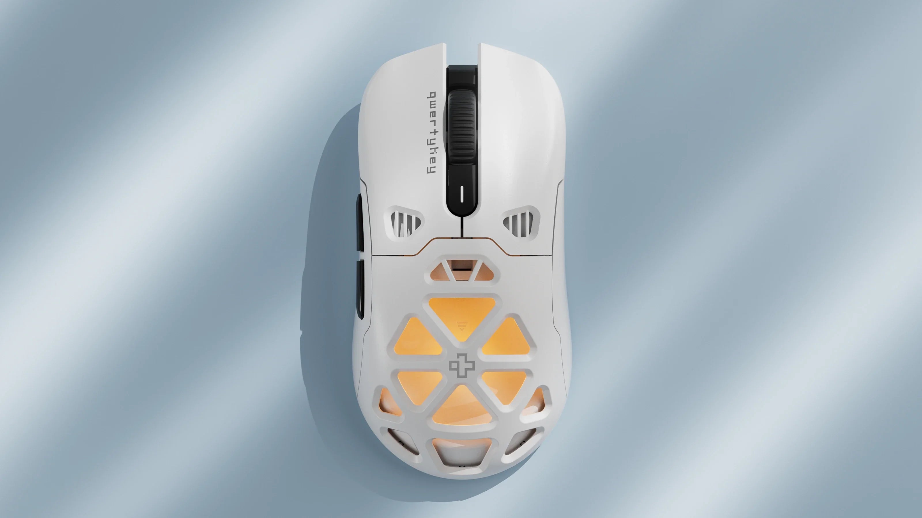 mysz QwertyKey QKM1 biała bezprzewodowa Bluetooth Charging Dock