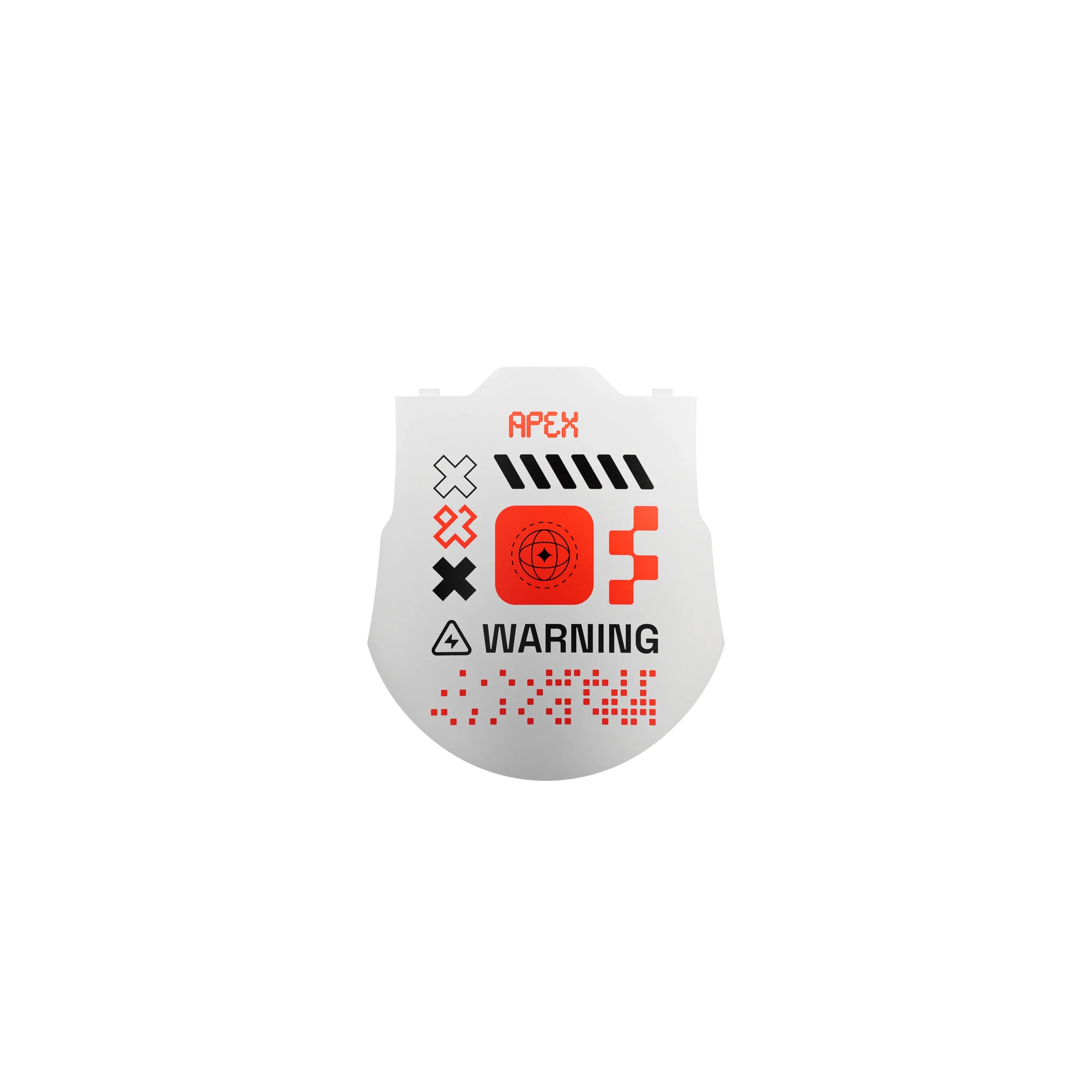Obudowa myszy QKM1 Apex, biała