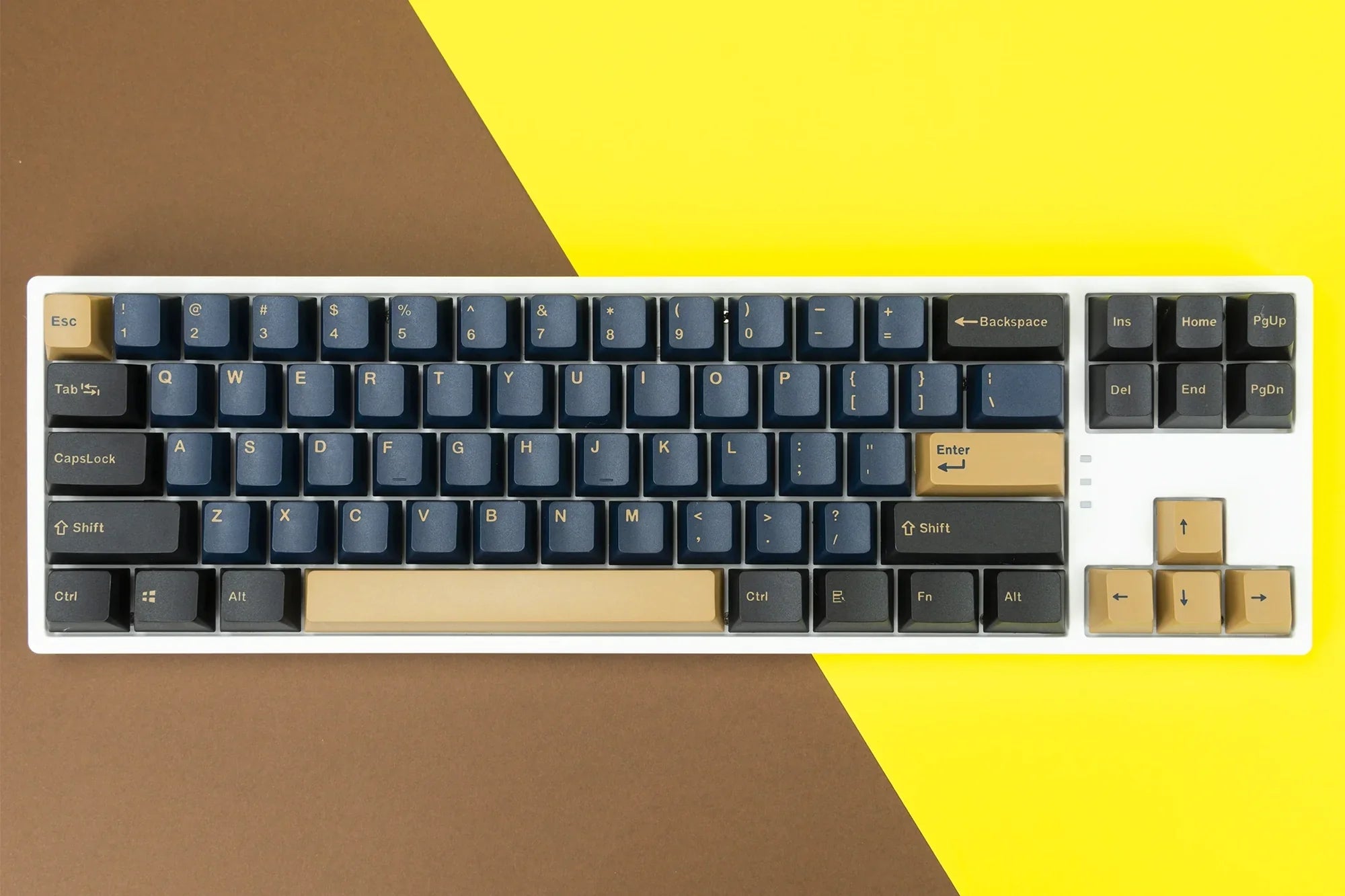 Zestaw keycapów QwertyKey Ramses PBT Double Shot, profil OEM