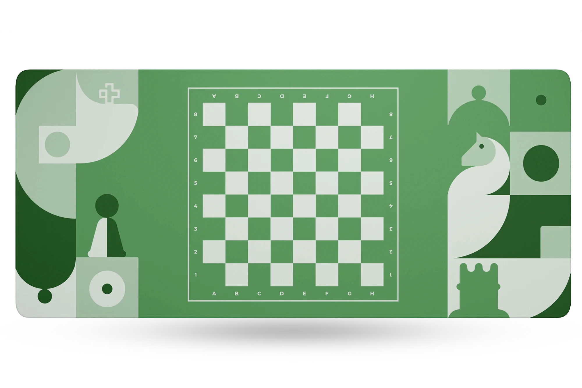 Deskmat / podkładka pod mysz QwertyKey Chess 4 mm obszyte krawędzie