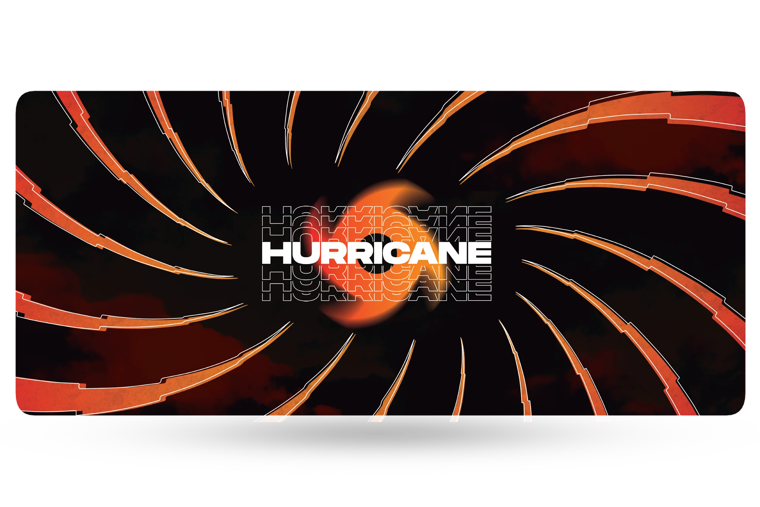 Deskmat / podkładka pod mysz QwertyKey Hurricane 4 mm obszyte krawędzie