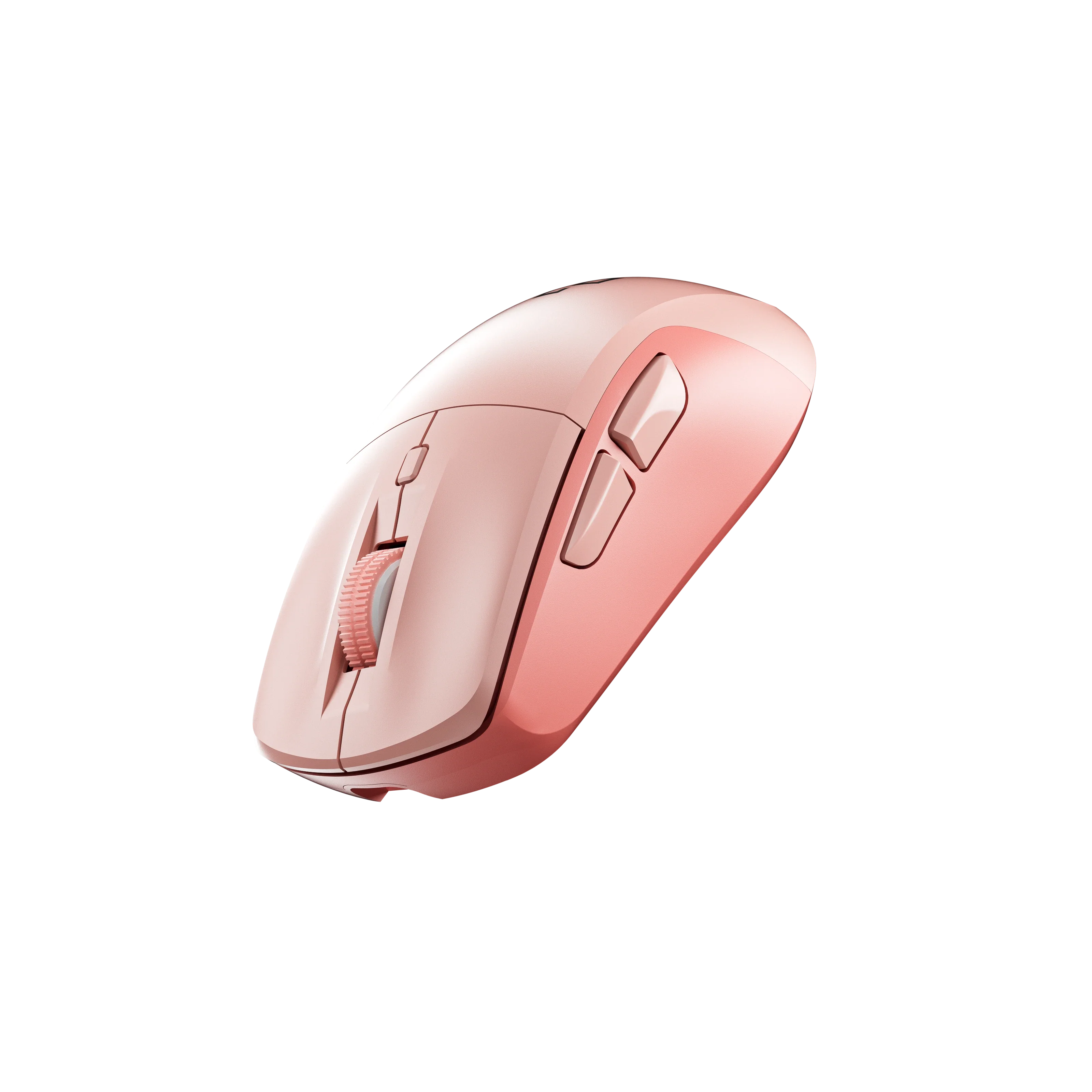 mysz QwertyKey Flow Office Bluetooth bezprzewodowa RGB różowa