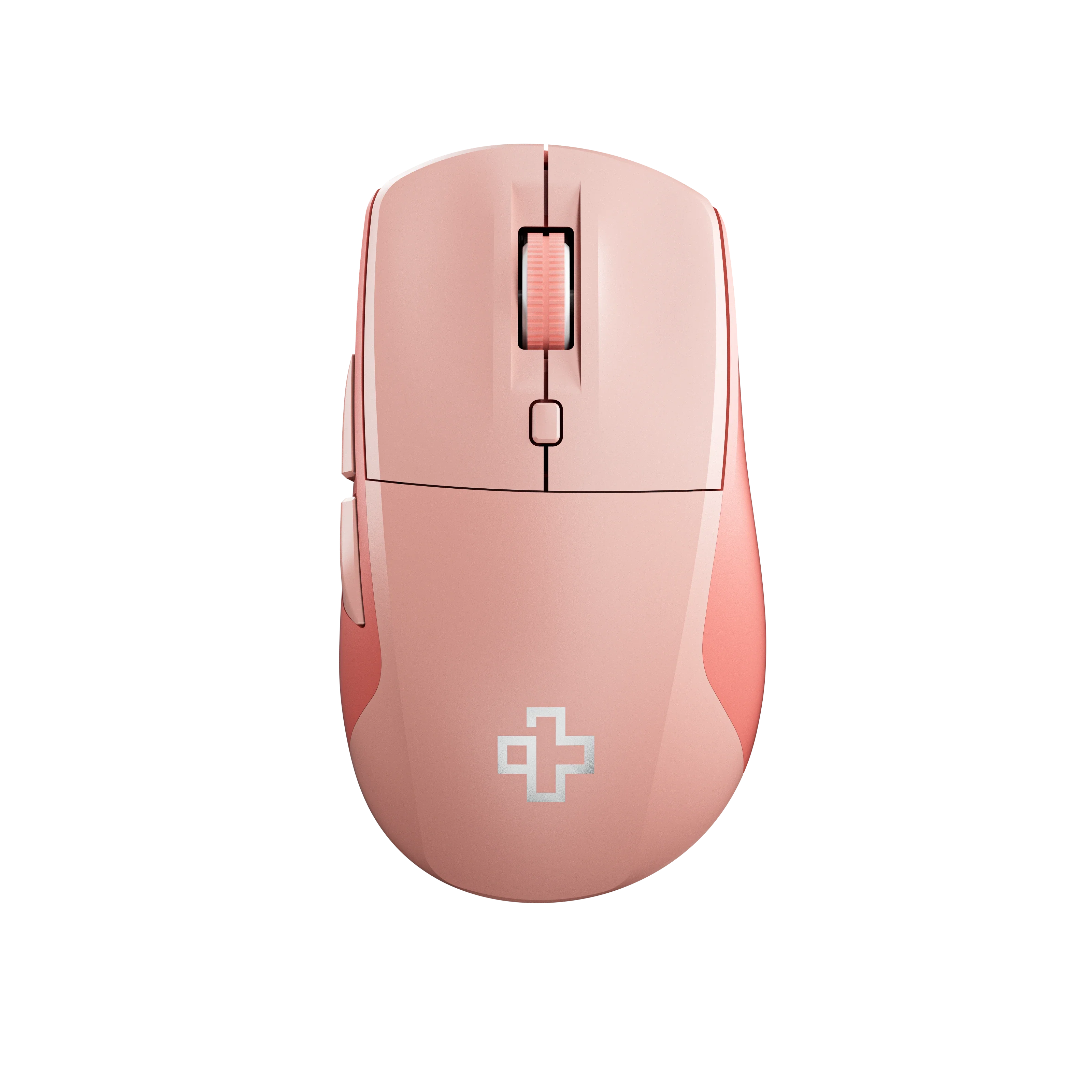 mysz QwertyKey Flow Office Bluetooth bezprzewodowa RGB różowa