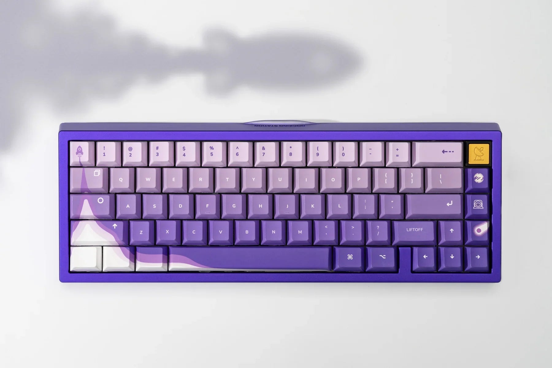 QwertyKey x Meletrix Zoom65 V3 Liftoff, klawiatura aluminiowa custom, Bluetooth, bezprzewodowa, QMK/VIA, pełne RGB
