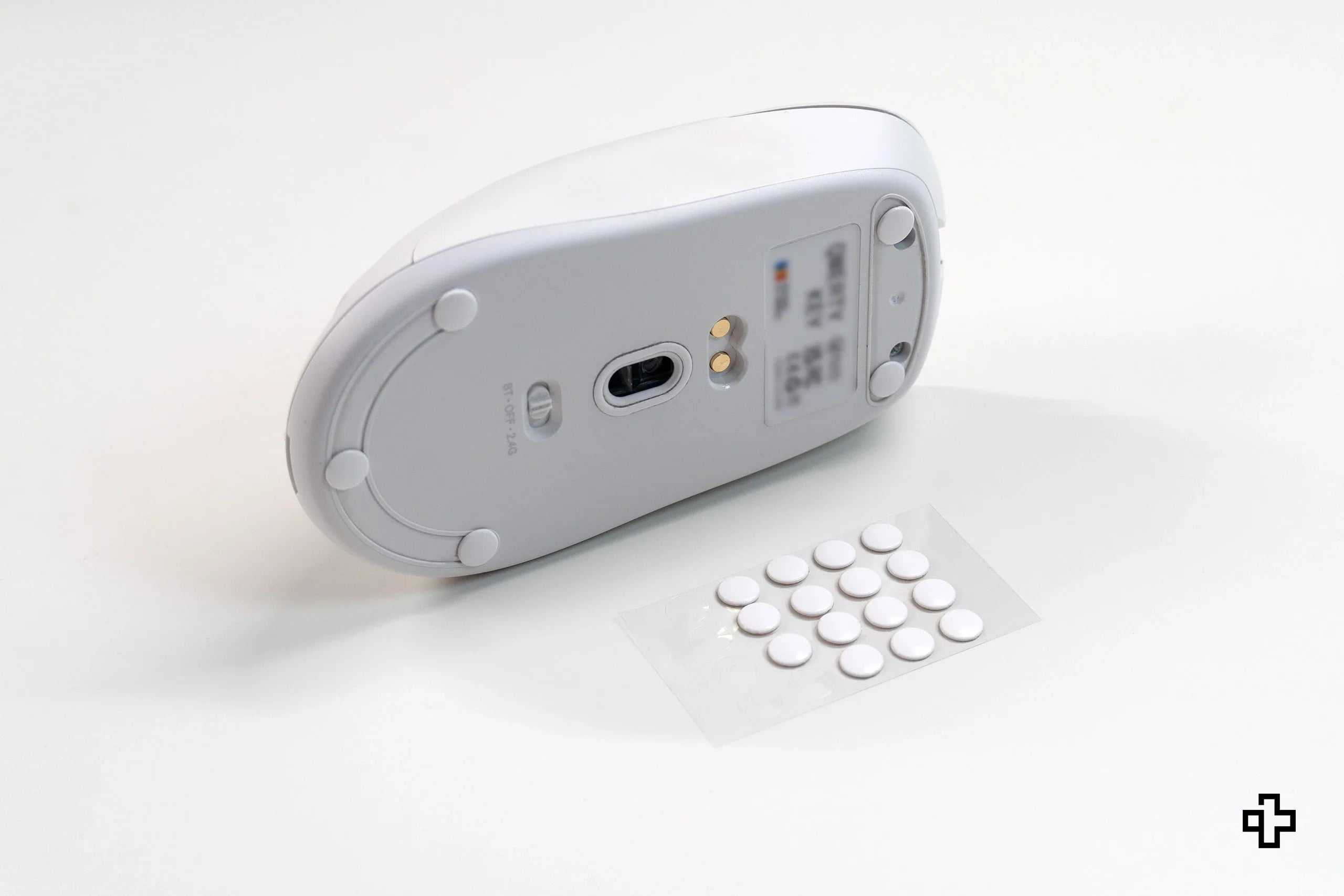 QwertyKey Glass Mouse Skates 40 punktów | PTFE + UPE