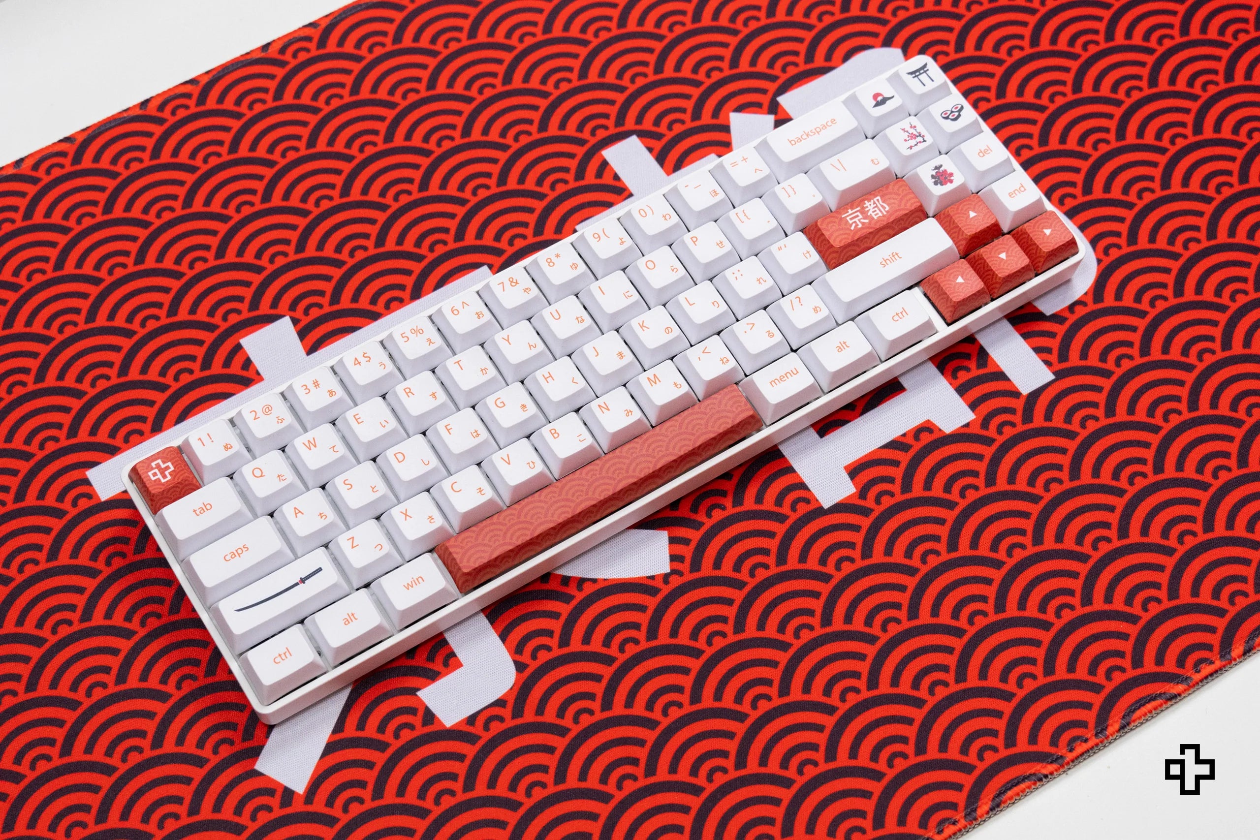 Zestaw keycapów QwertyKey Kyoto profil XDA materiał PBT
