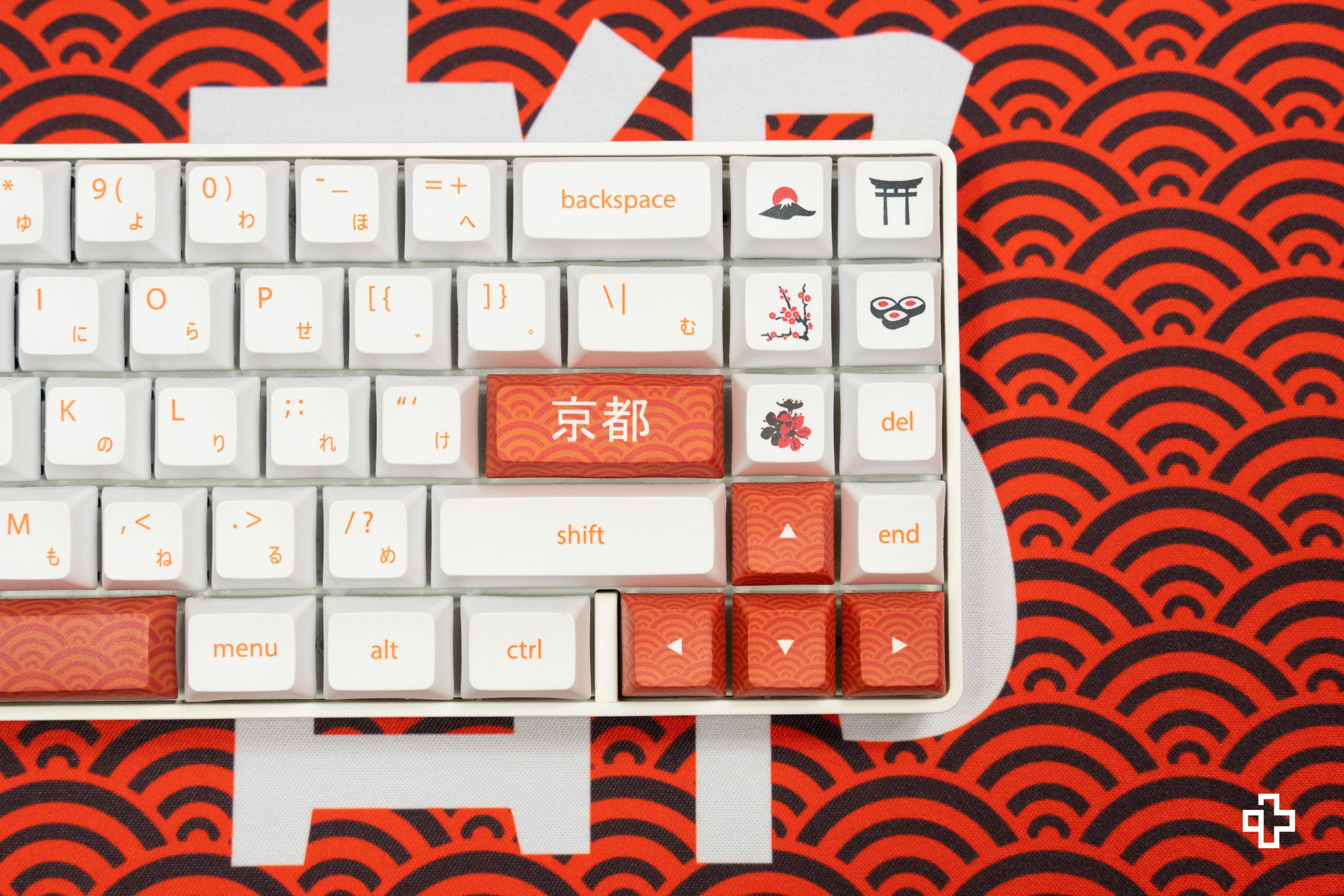 Zestaw keycapów QwertyKey Kyoto profil XDA materiał PBT