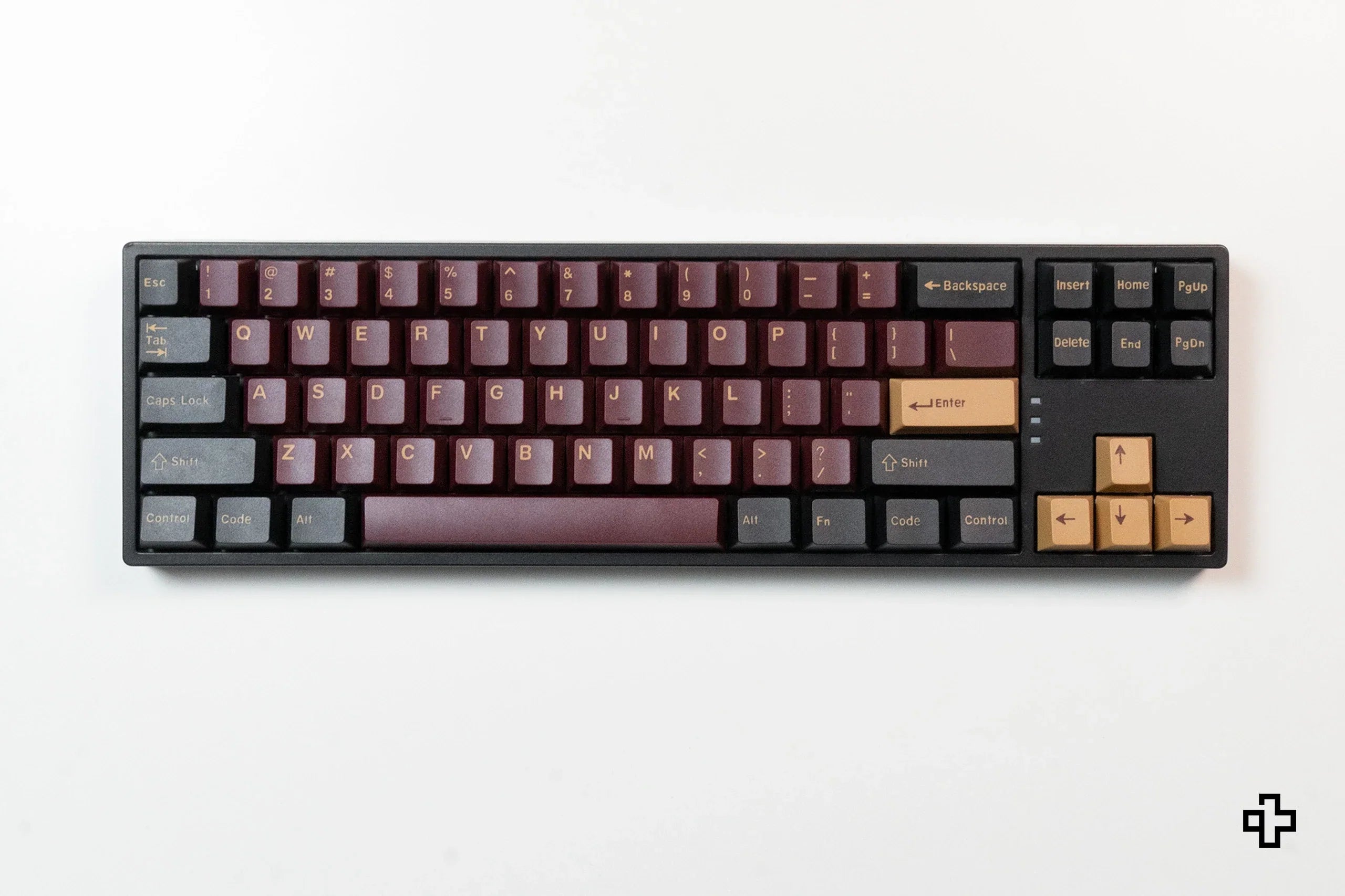 Zestaw keycapów QwertyKey Sangria PBT Double Shot, profil OEM