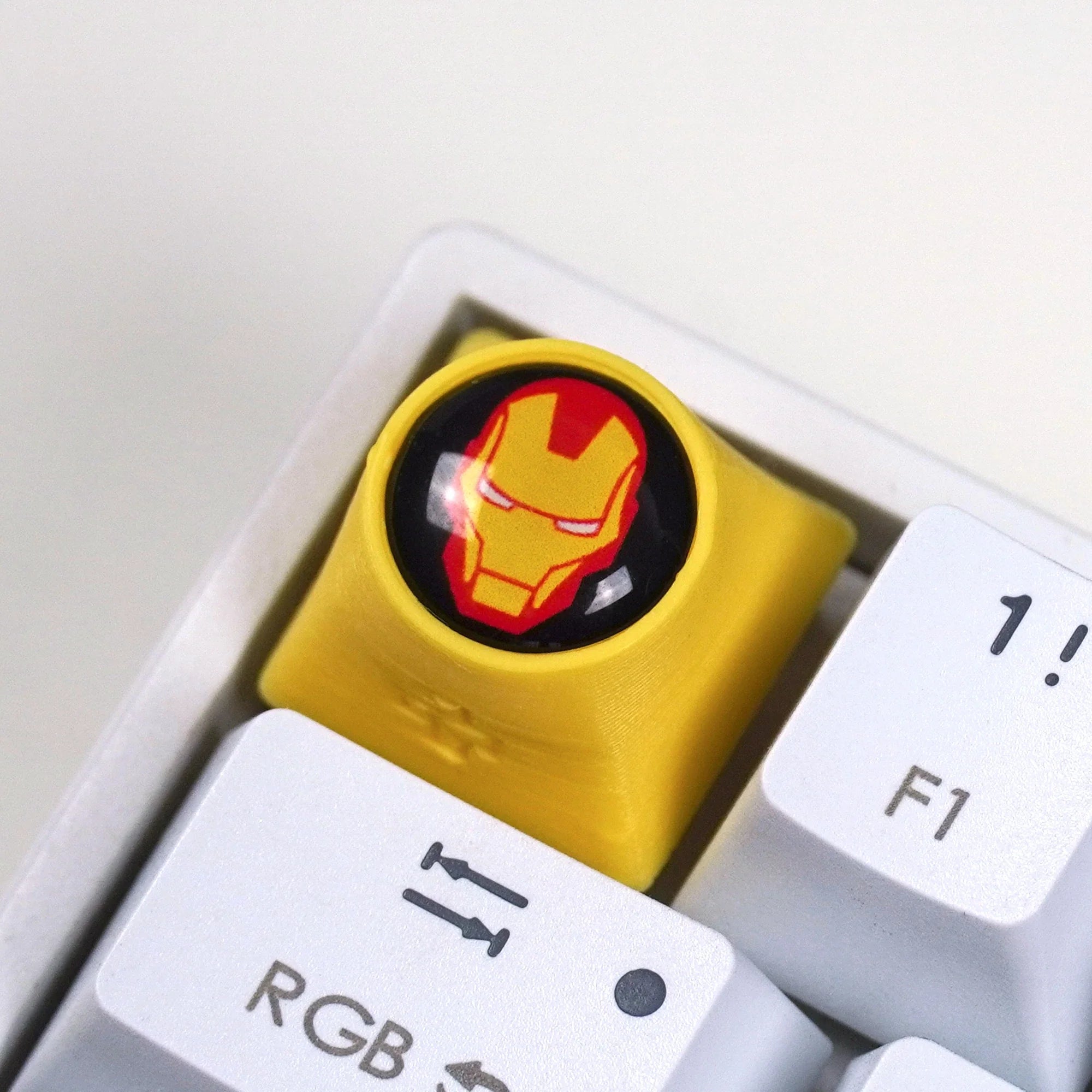 Keycap artisan Shell Head SuperHero