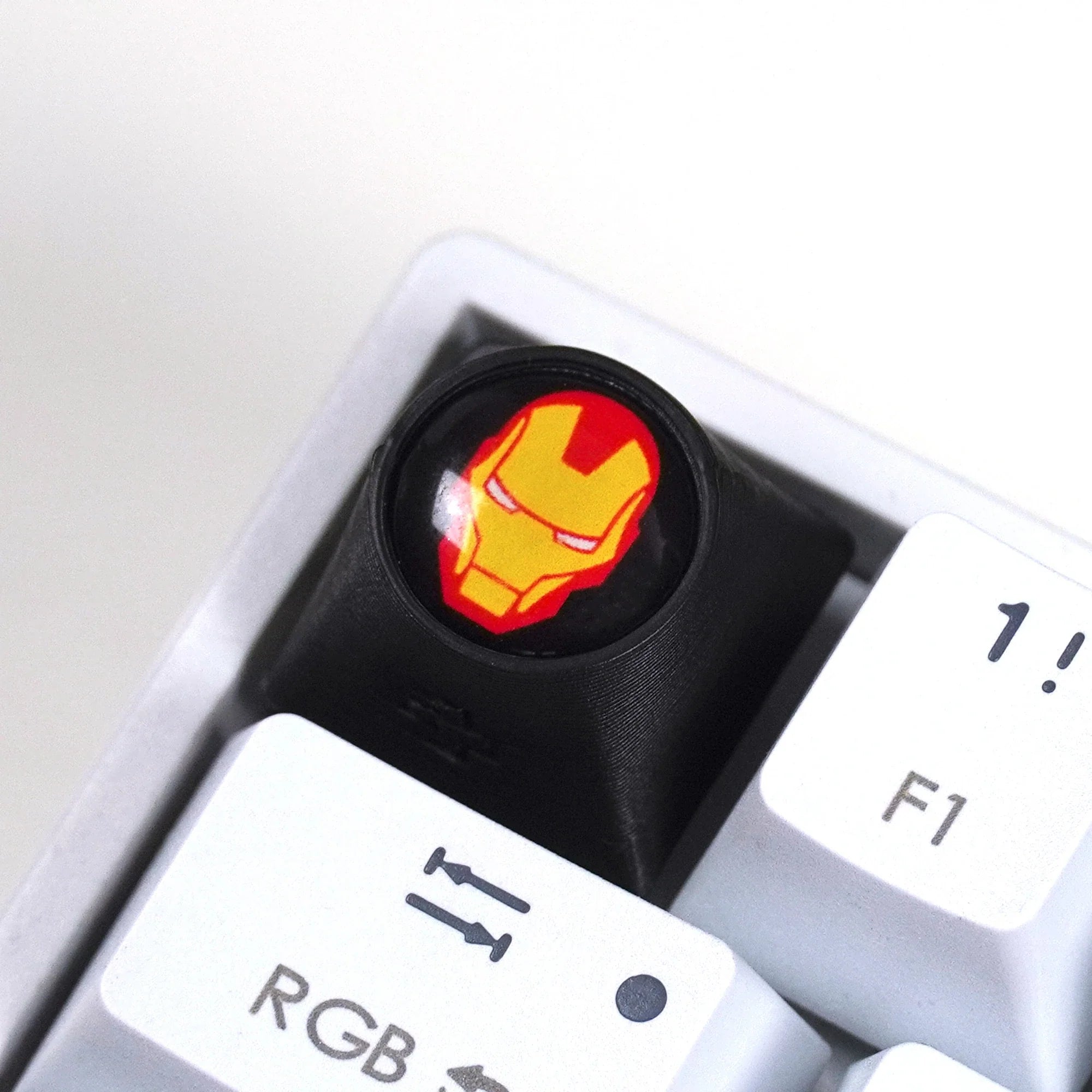 Keycap artisan Shell Head SuperHero