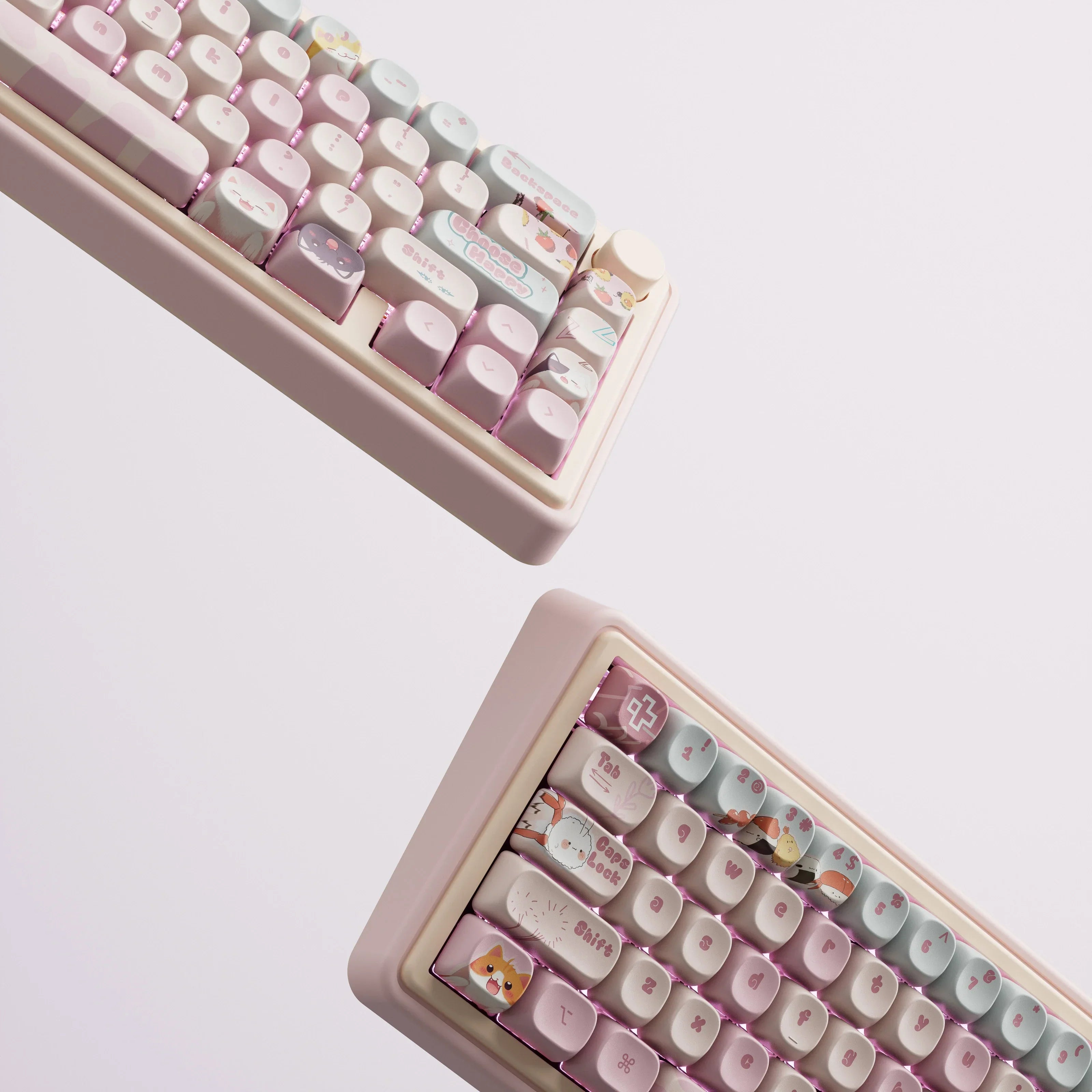 QwertyKey65 Pro Bliss - bezprzewodowa klawiatura mechaniczna gamingowa, Hotswap, RGB, VIA