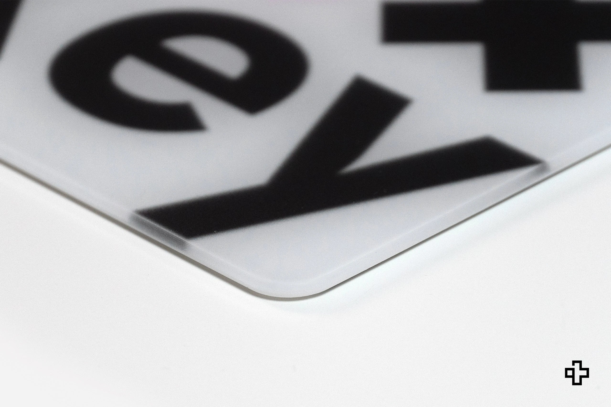 Podkładka pod mysz Gaming QwertyKey Esports Glass Biała szklana 3.2mm Anti - Slip TPU