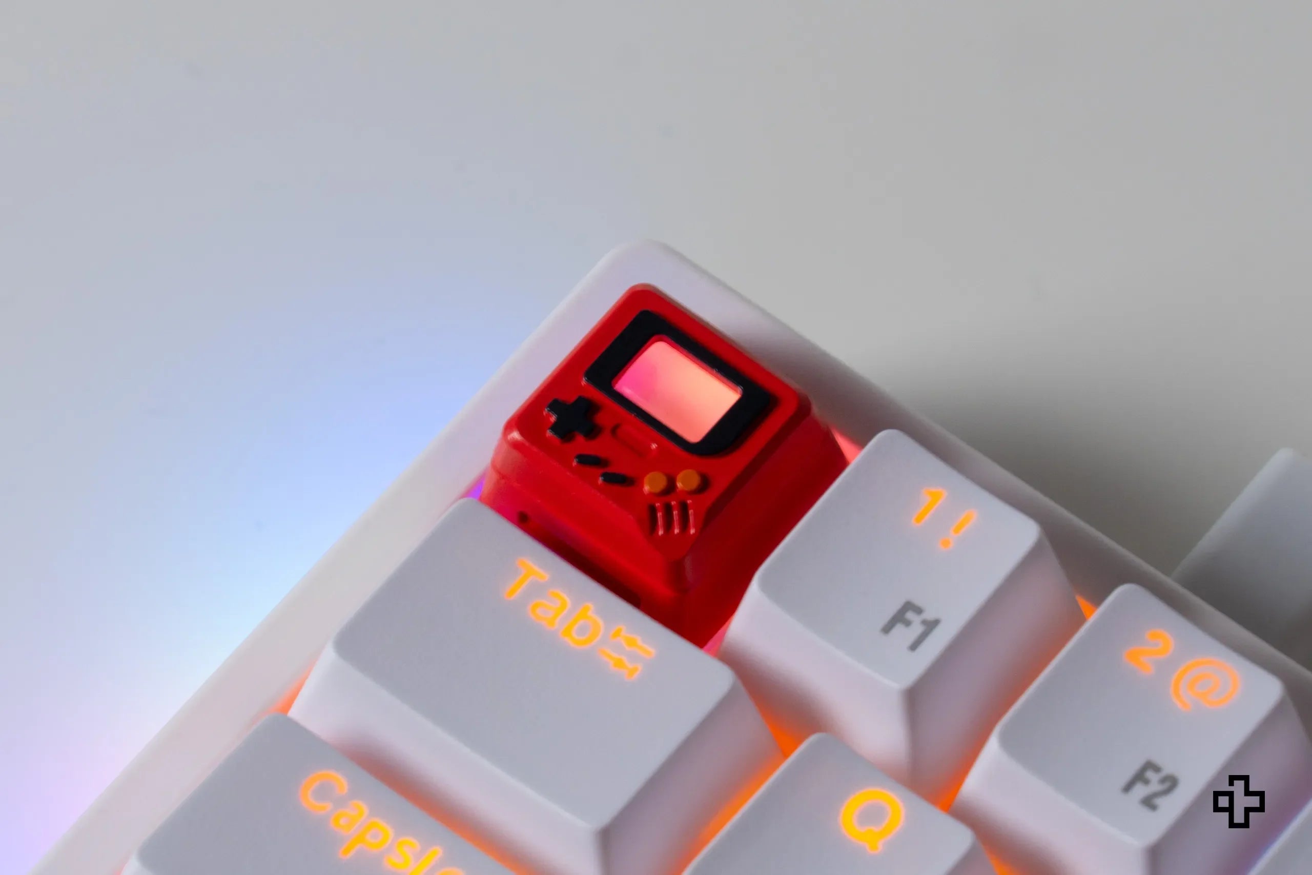 Keycap artisan Gameboy czerwony