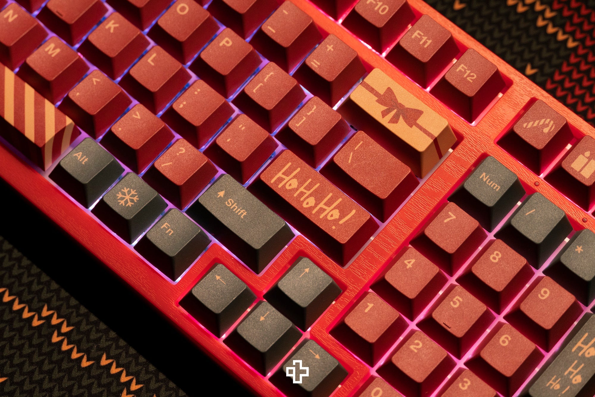 Zestaw keycapów QwertyKey Christmas 2025