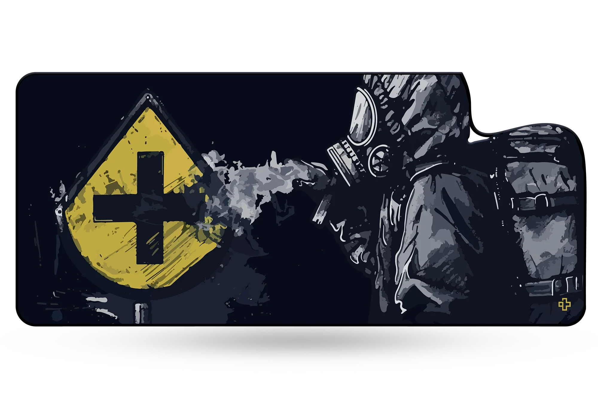 Deskmat / podkładka pod mysz QwertyKey Fallout 4 mm obszyte krawędzie