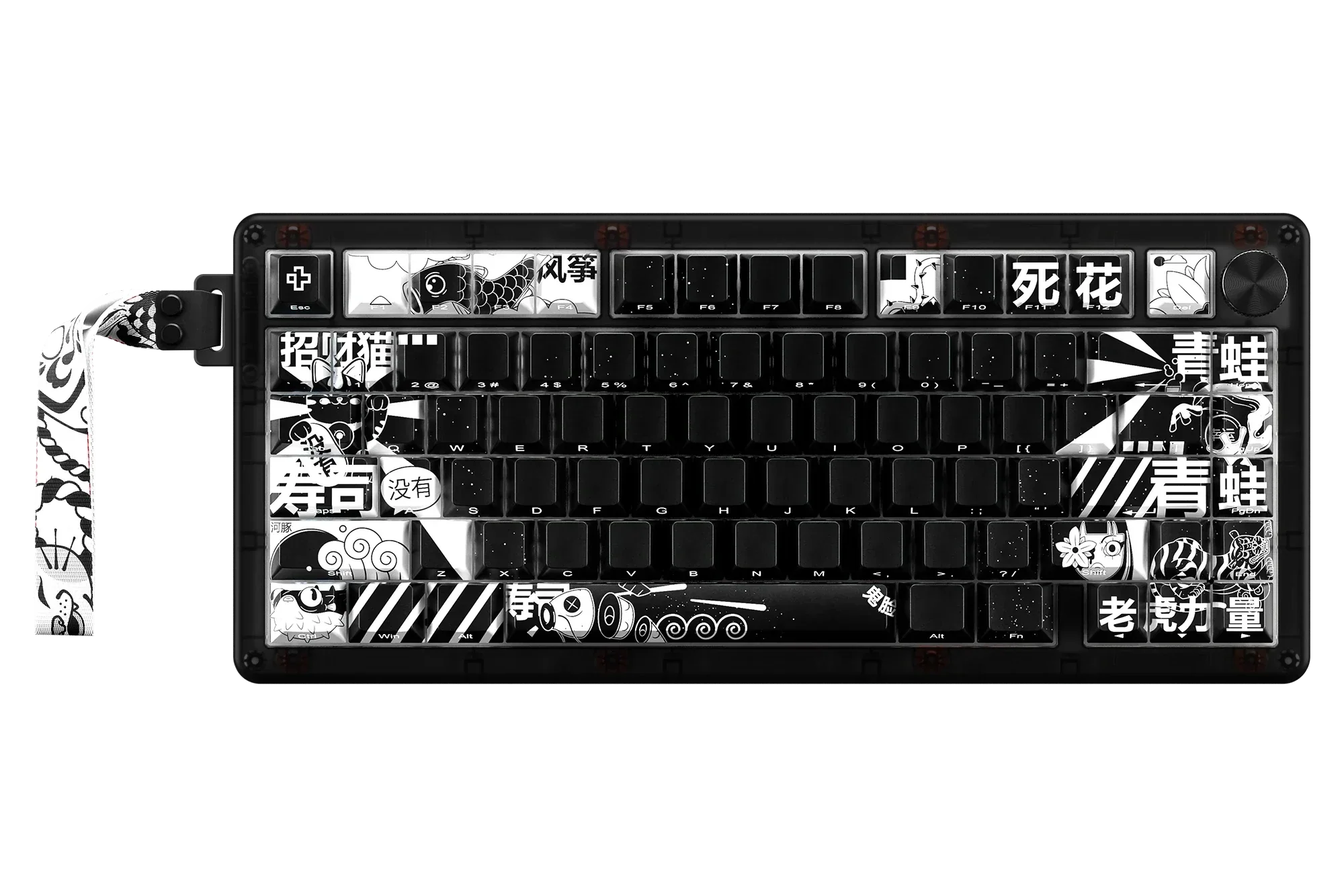 QwertyKey75 HE Momo - Hall Effect, Rapid Trigger, RGB, Snap Tap, Przełączniki Magnetyczne