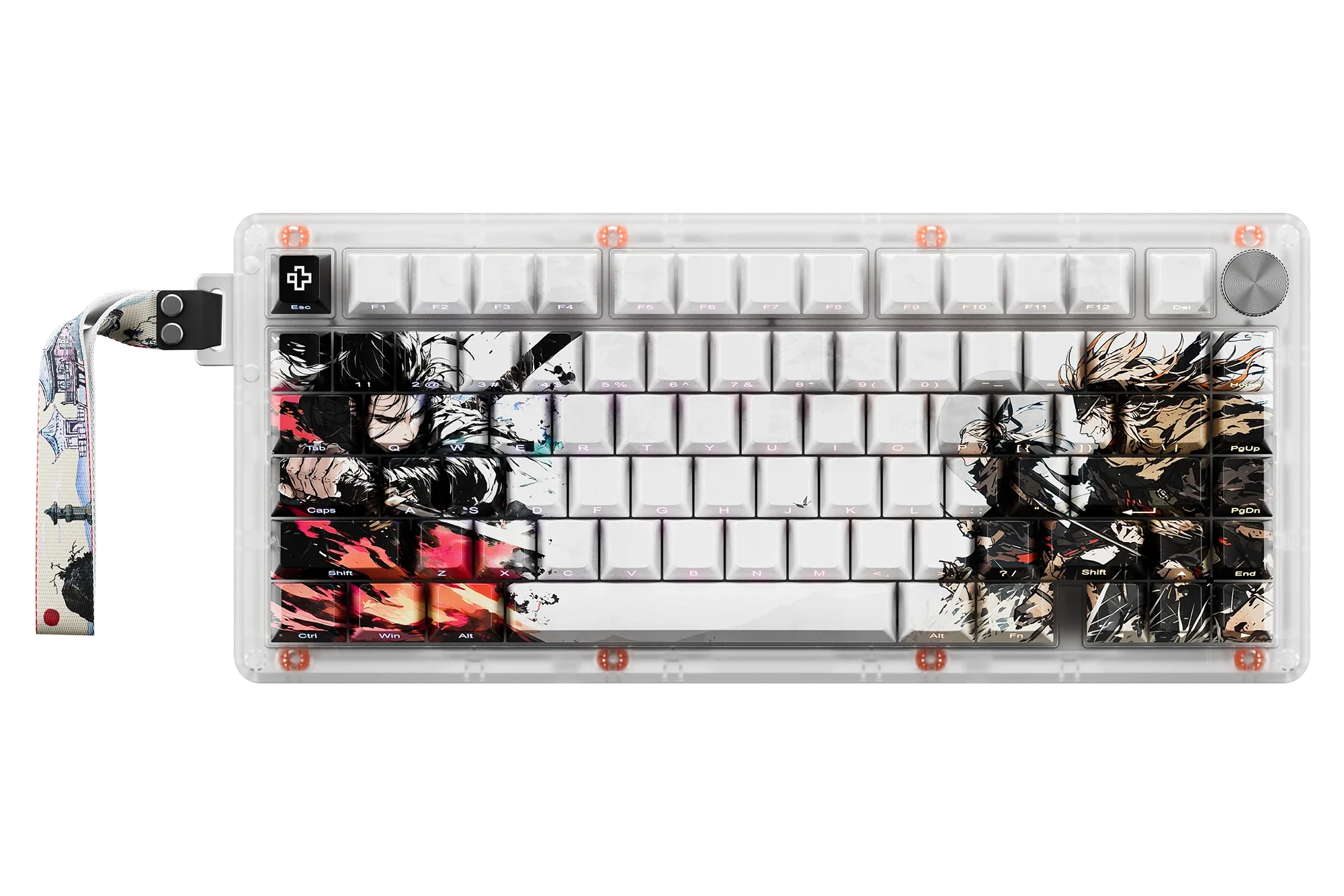 QwertyKey75 HE Striker - Hall Effect, Rapid Trigger, RGB, Snap Tap, Przełączniki Magnetyczne