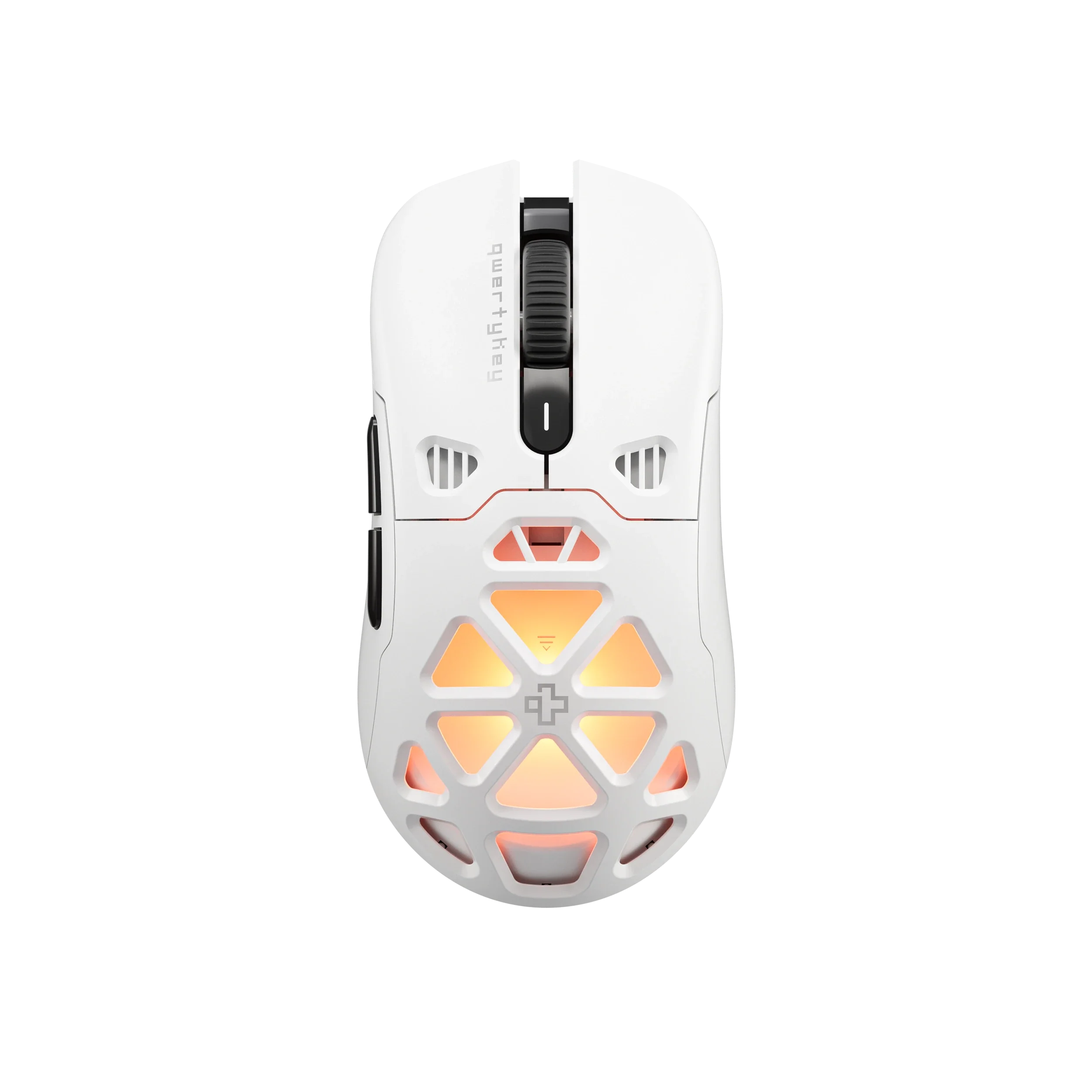 mysz QwertyKey QKM1 biała bezprzewodowa Bluetooth Charging Dock