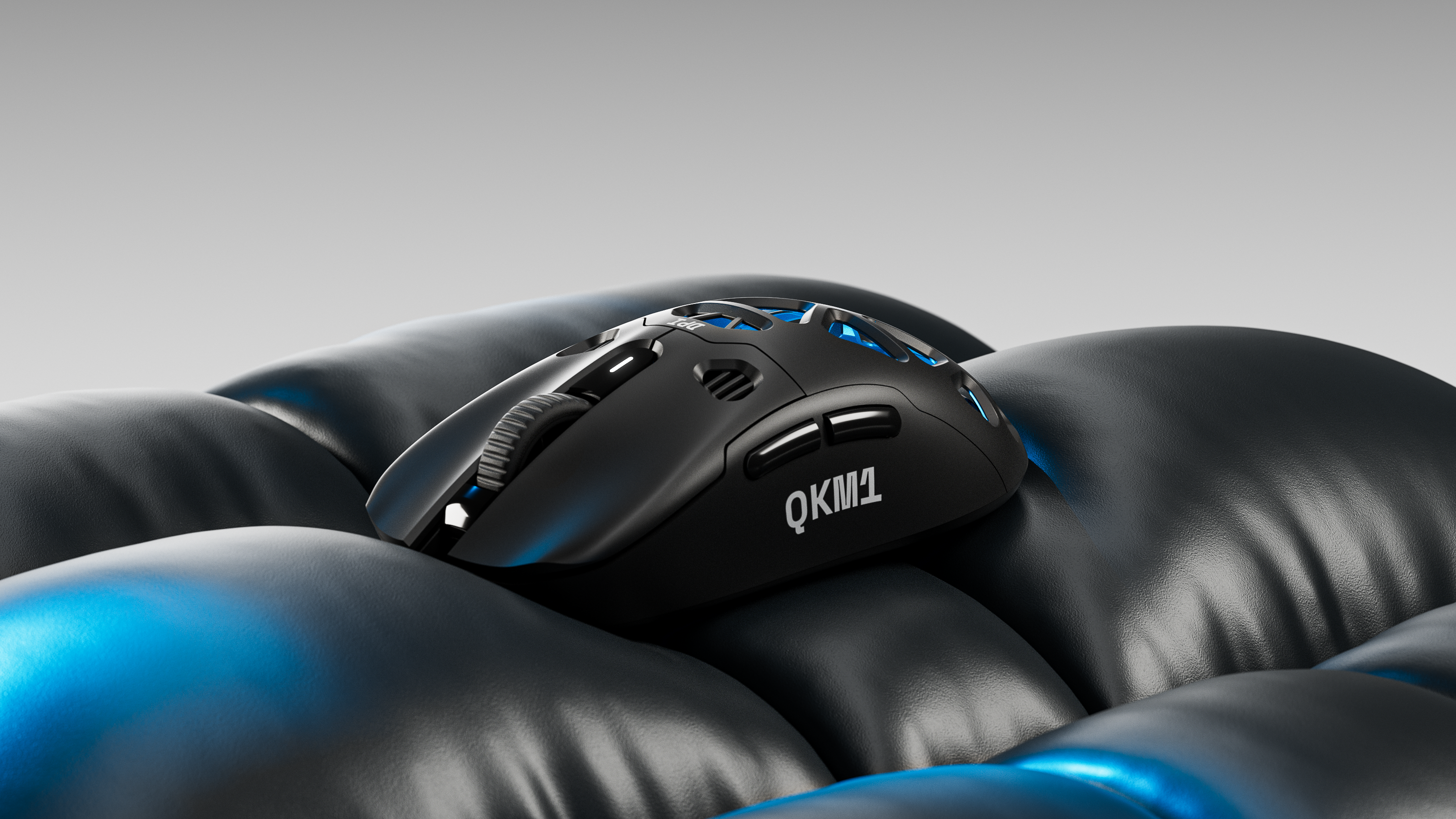 mysz QwertyKey QKM1 bezprzewodowa Bluetooth Charging Dock czarna