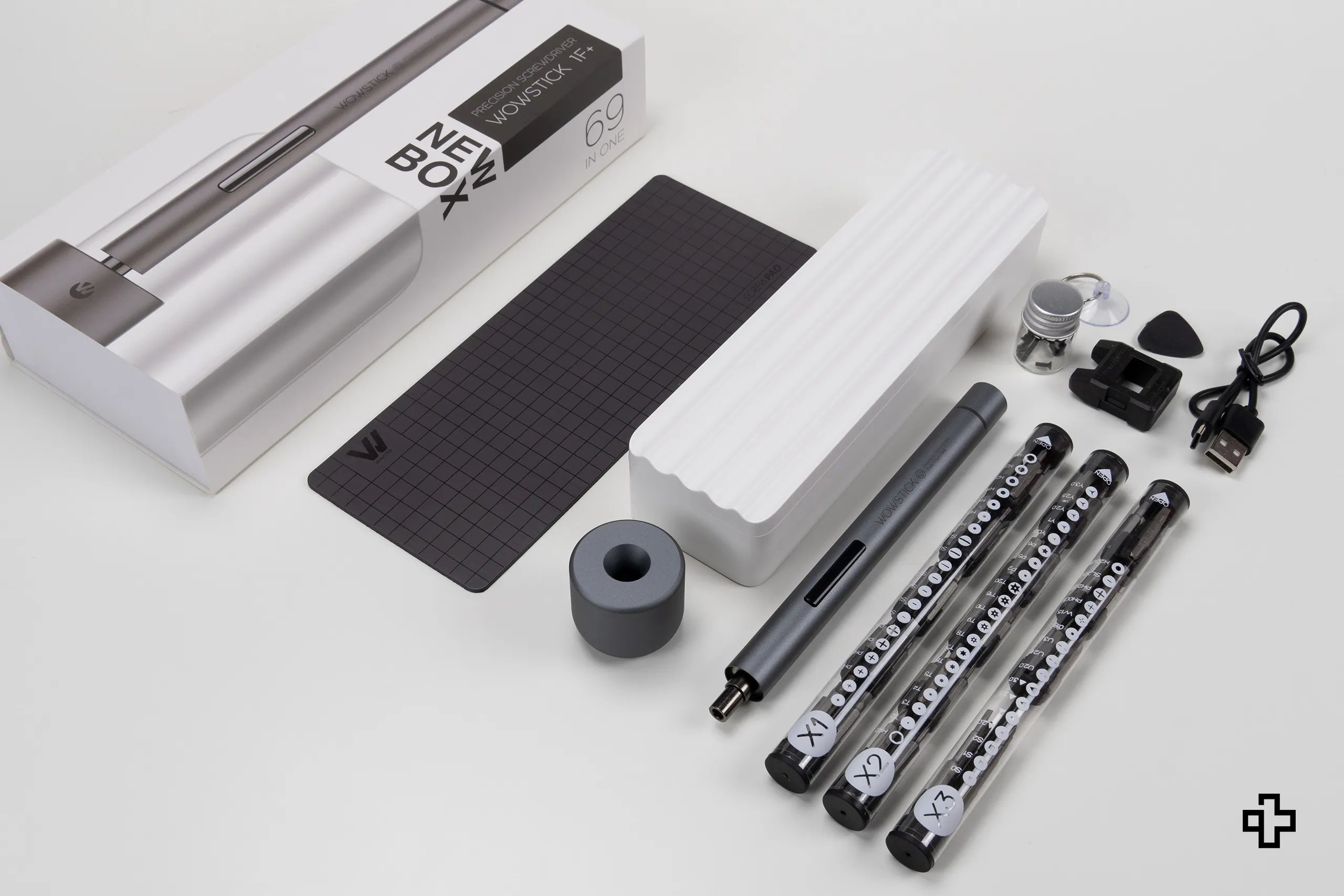 Elektryczny wkrętak LED Wowstick 1F Xiaomi, 69 w 1