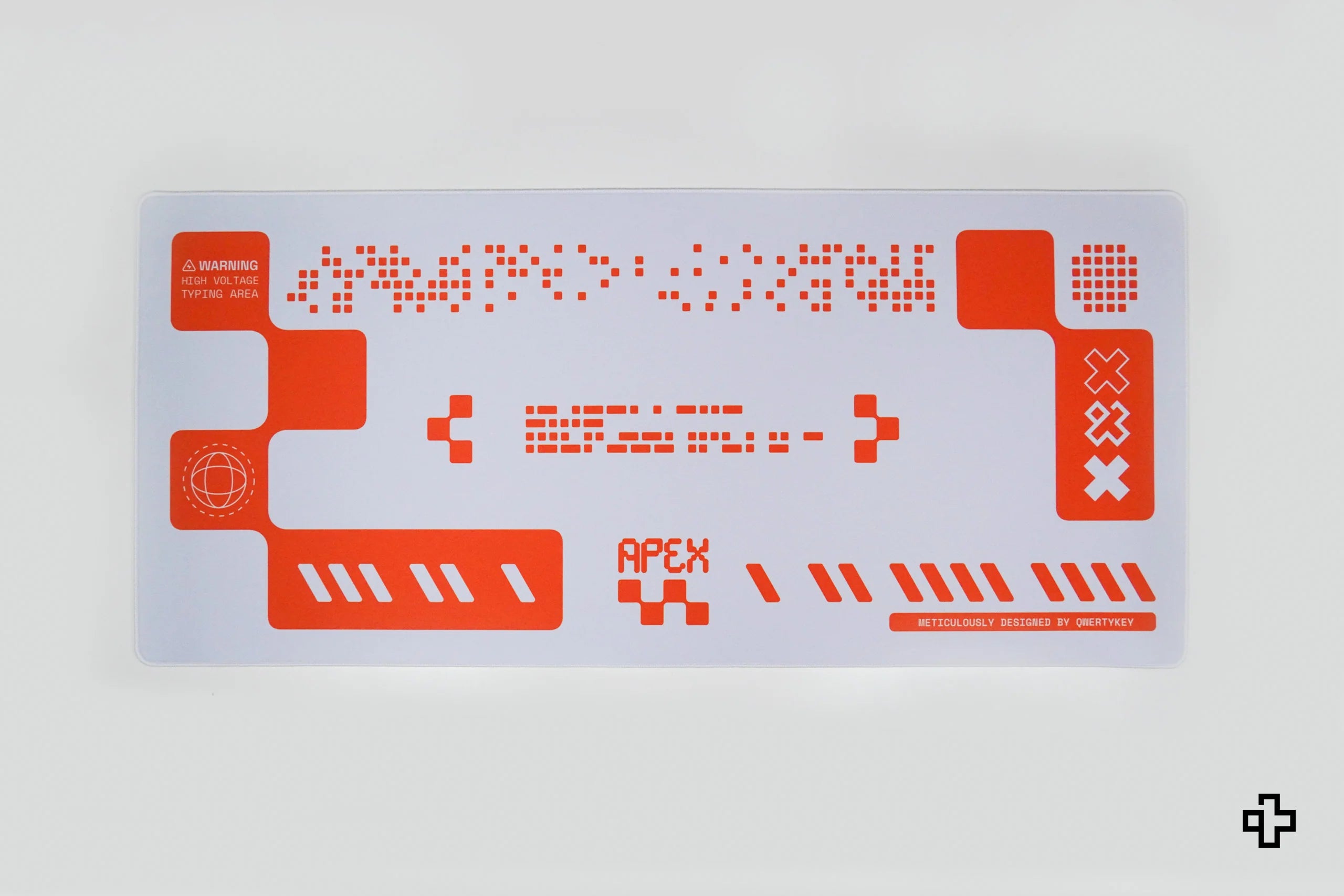 Deskmat QwertyKey Apex, 4 mm, obszyte krawędzie