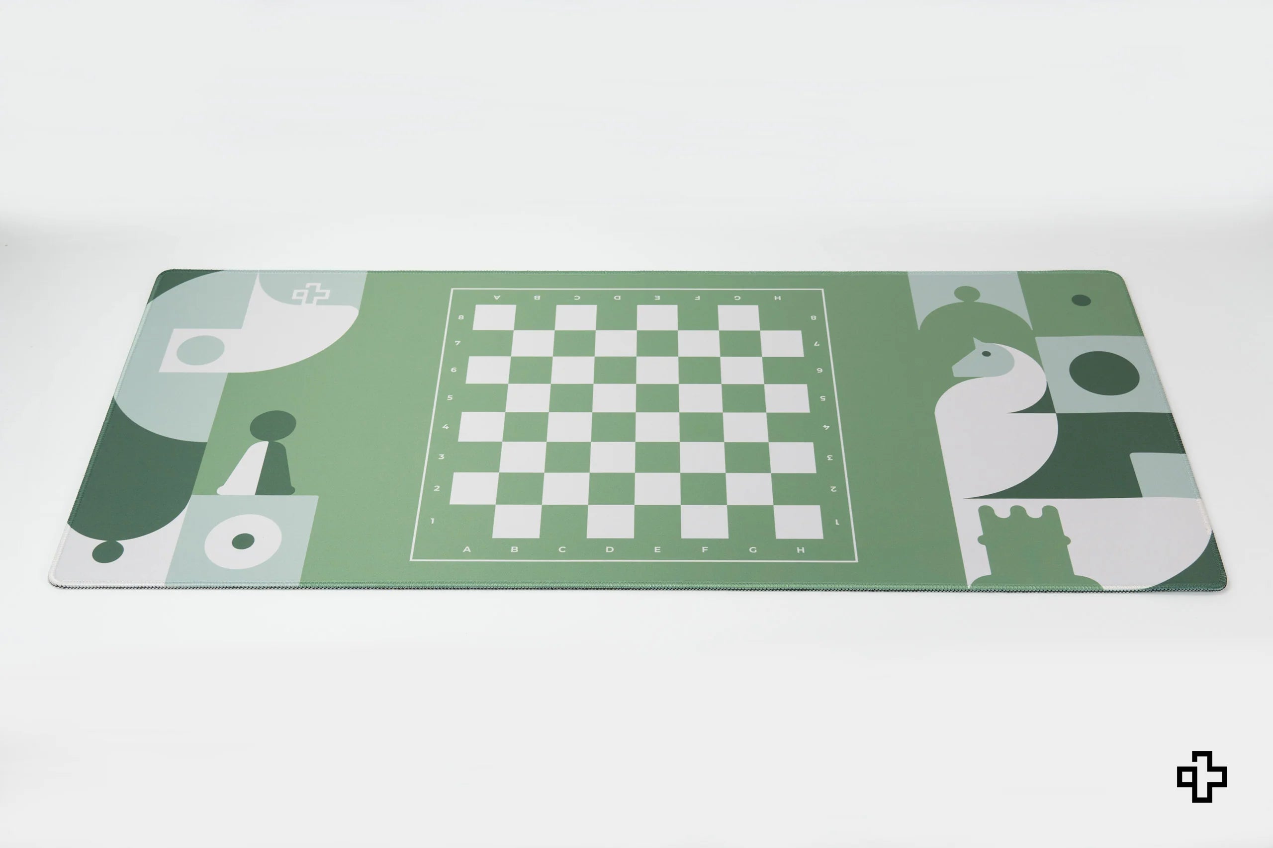 Deskmat / podkładka pod mysz QwertyKey Chess 4 mm obszyte krawędzie