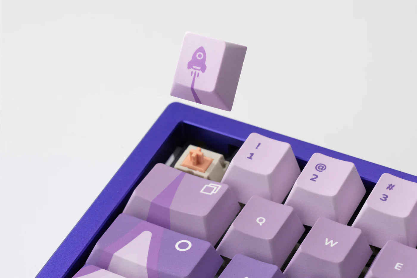 QwertyKey x Meletrix Zoom65 V3 Liftoff, klawiatura aluminiowa custom, Bluetooth, bezprzewodowa, QMK/VIA, pełne RGB
