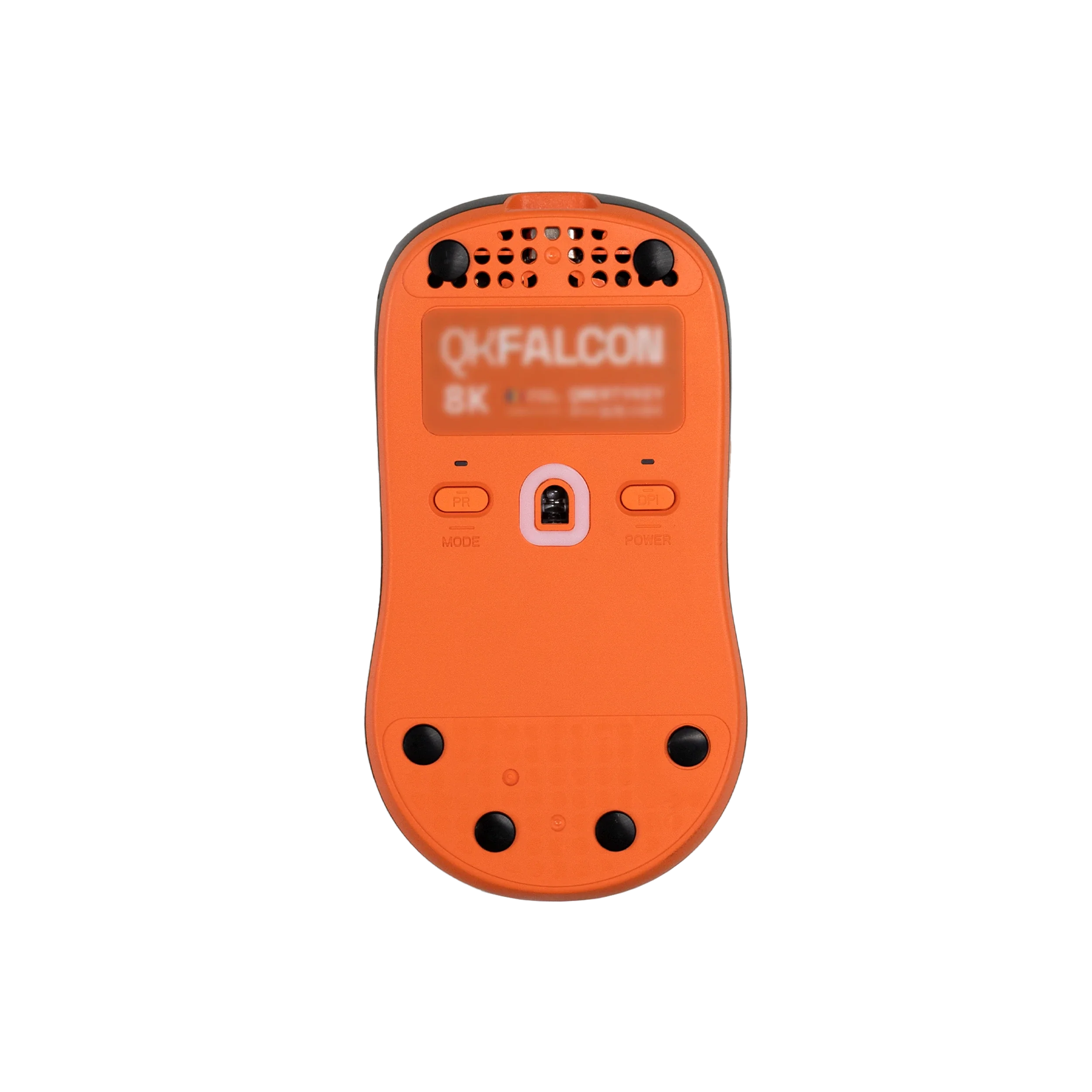 QwertyKey Glass Mouse Skates 40 punktów | PTFE + UPE