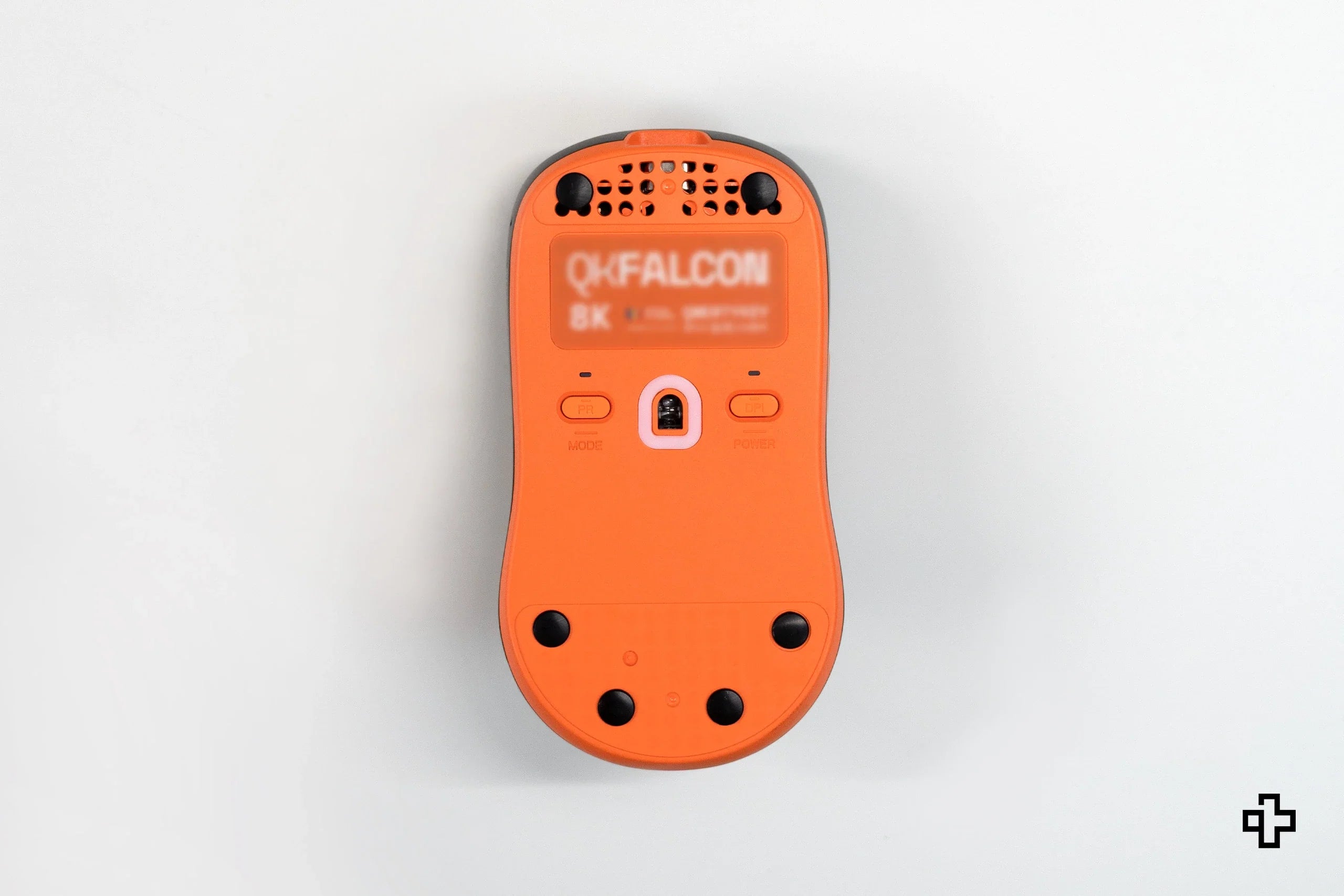 QwertyKey Glass Mouse Skates 40 punktów | PTFE + UPE