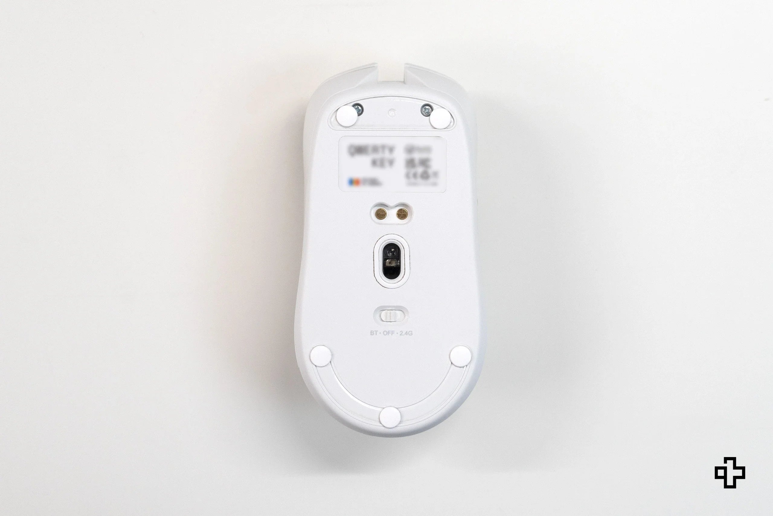 QwertyKey Glass Mouse Skates 40 punktów | PTFE + UPE