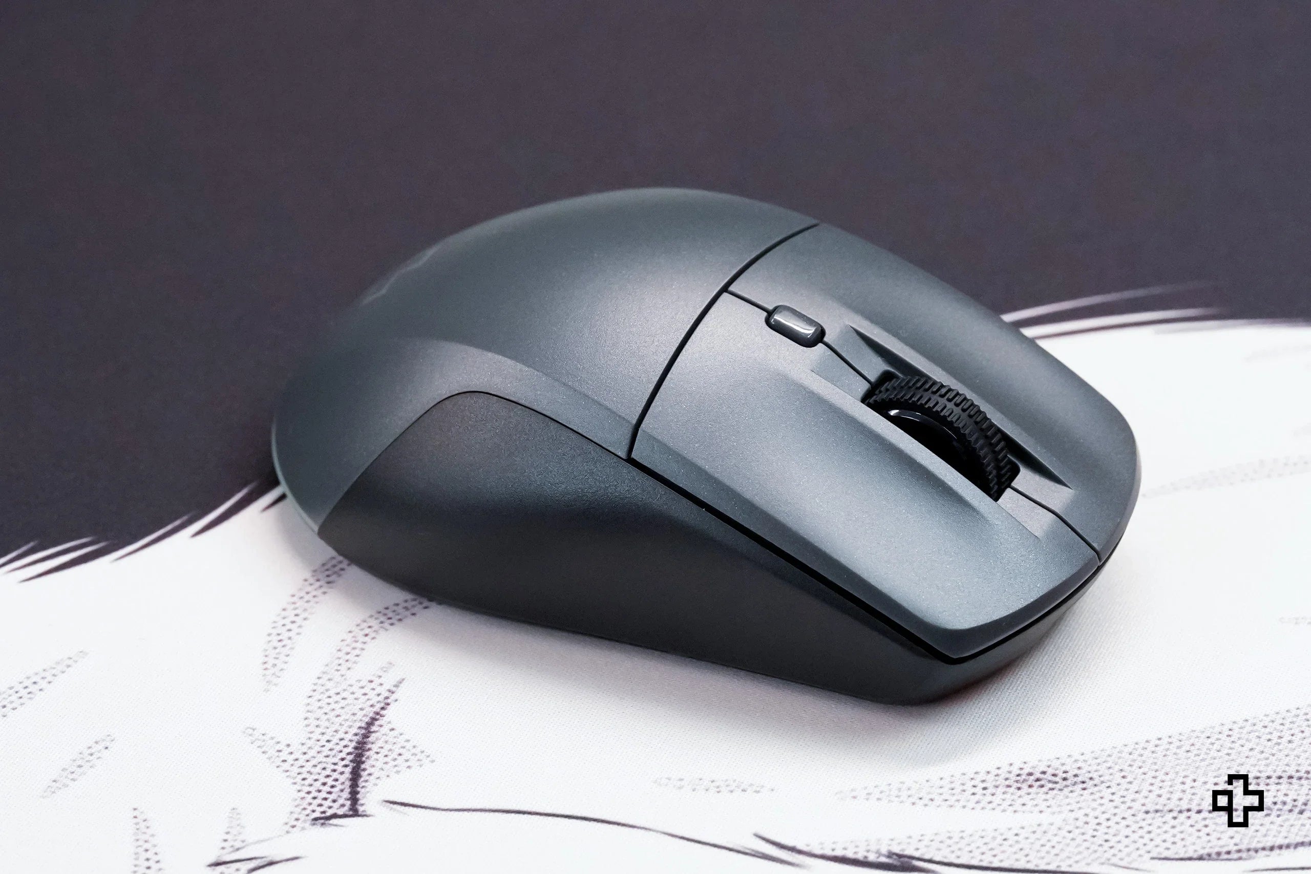 mysz QwertyKey Flow Office Bluetooth bezprzewodowa RGB czarna