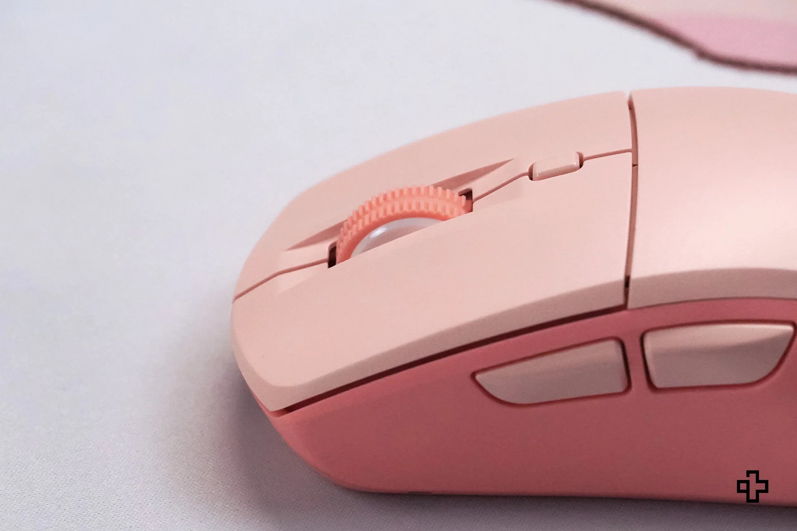 mysz QwertyKey Flow Office Bluetooth bezprzewodowa RGB różowa