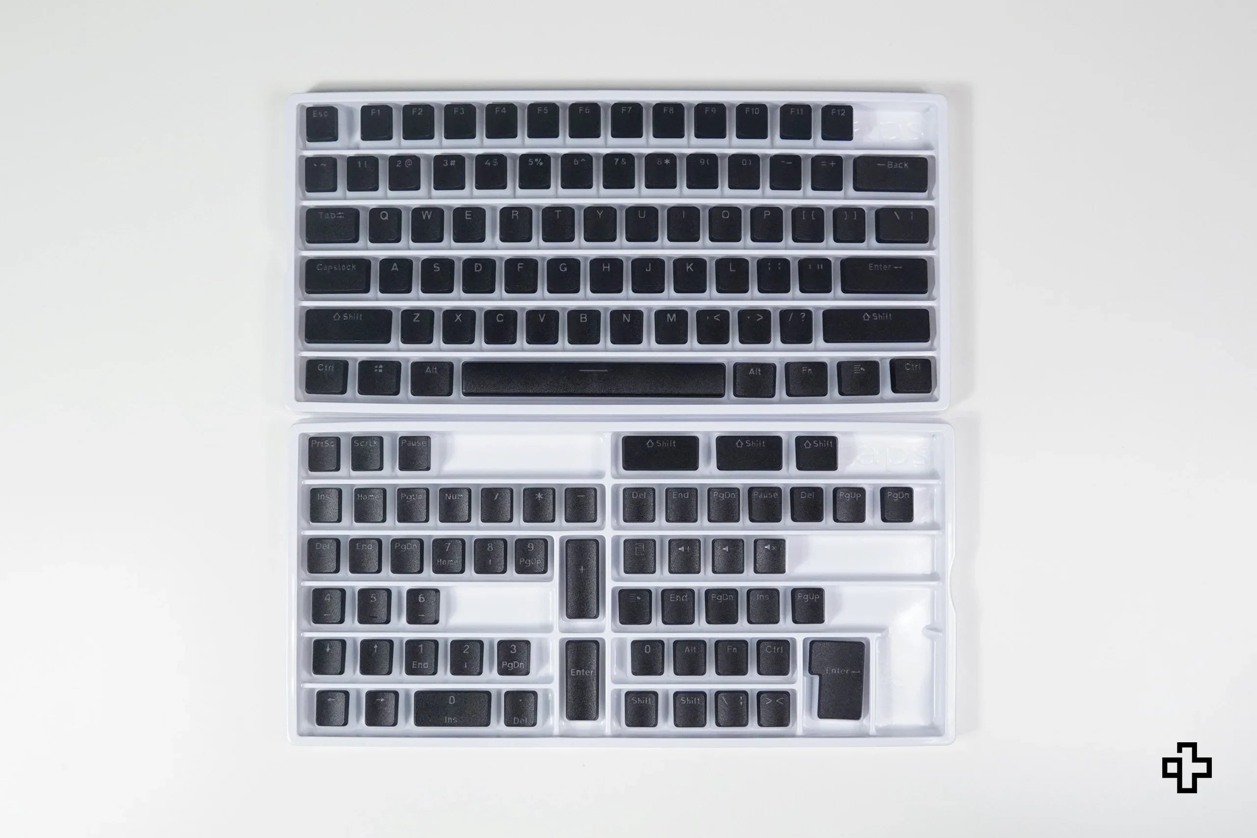 Zestaw keycapów Milky Pudding prześwitujące profil OEM materiał PBT